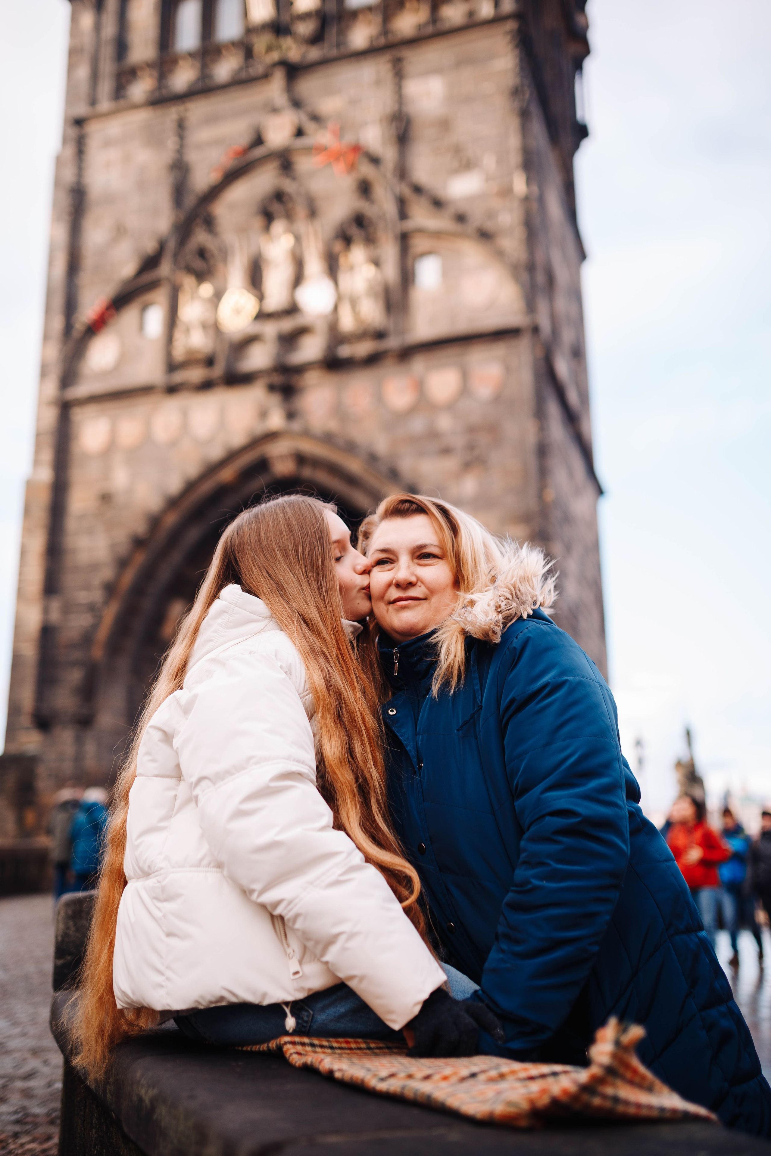 Family photoshoot. Photographer in Prague for tourists