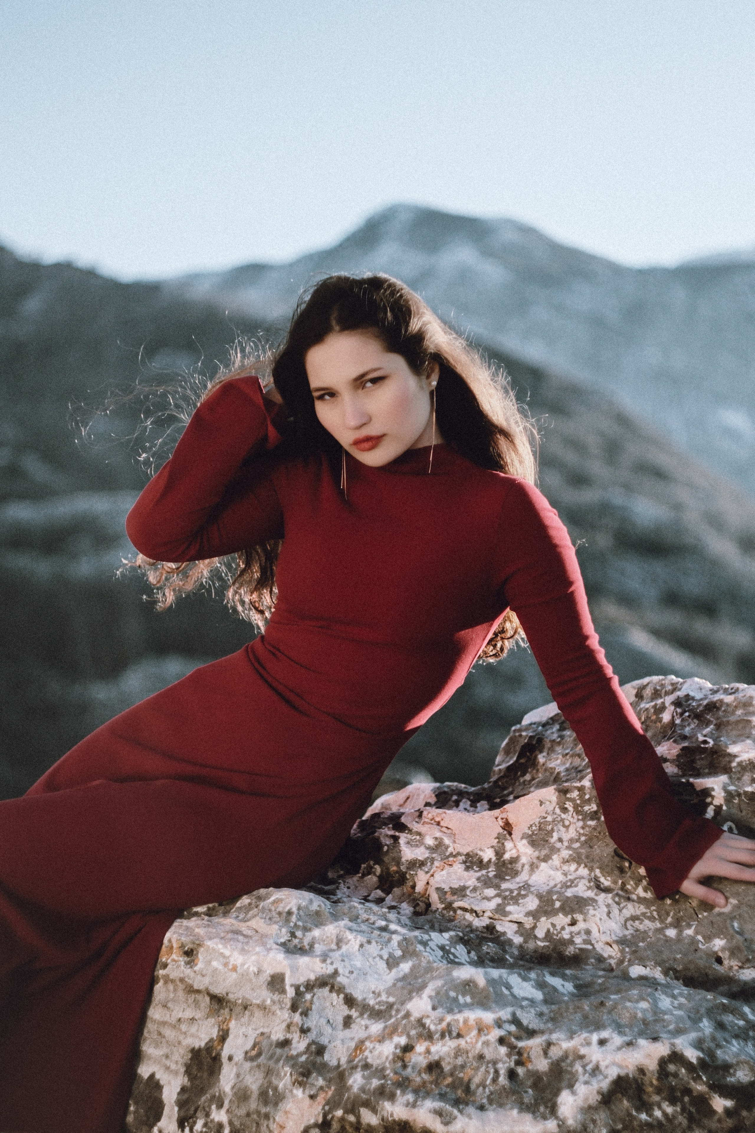 Inhaling the air of the mountains. Creative photographer in Madrid Anna Dvorianskaia