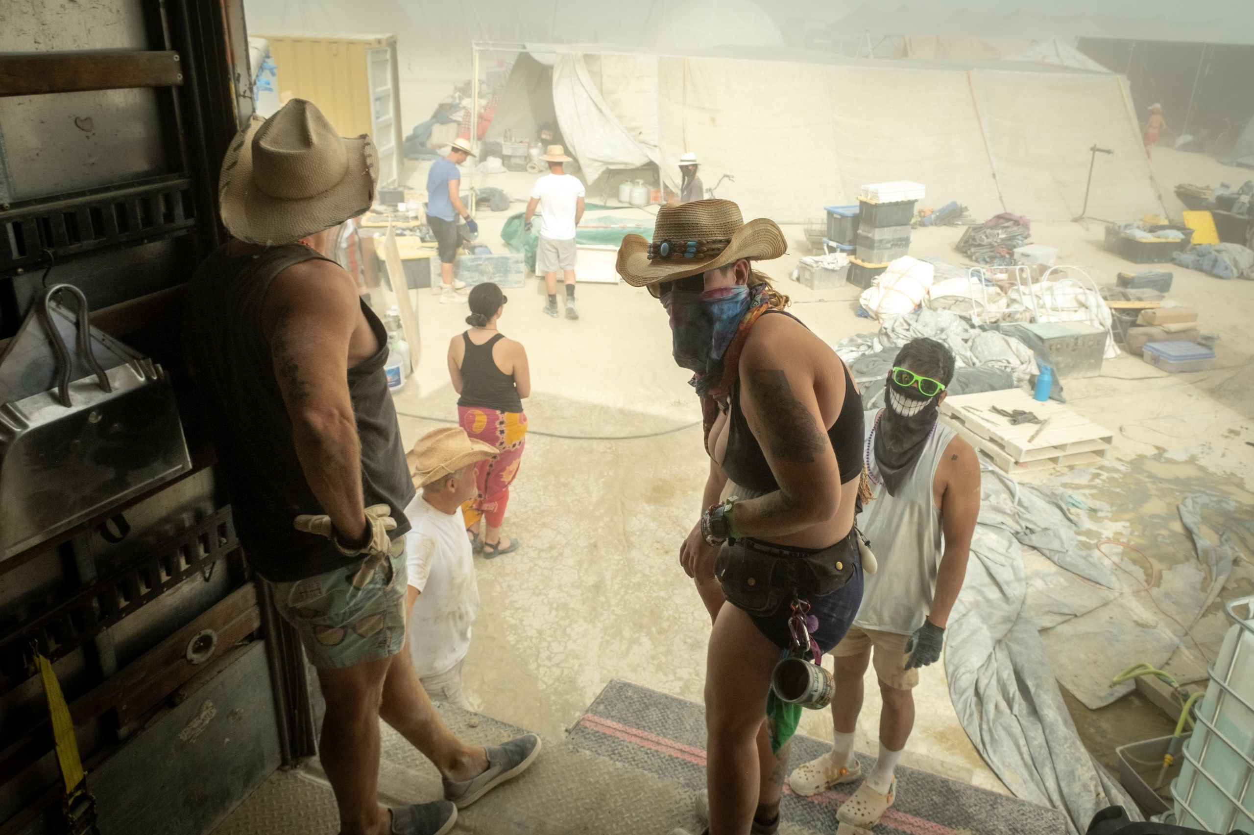 BURNING MAN 2024. Reportage concert portrait photography in the San Francisco Bay Area