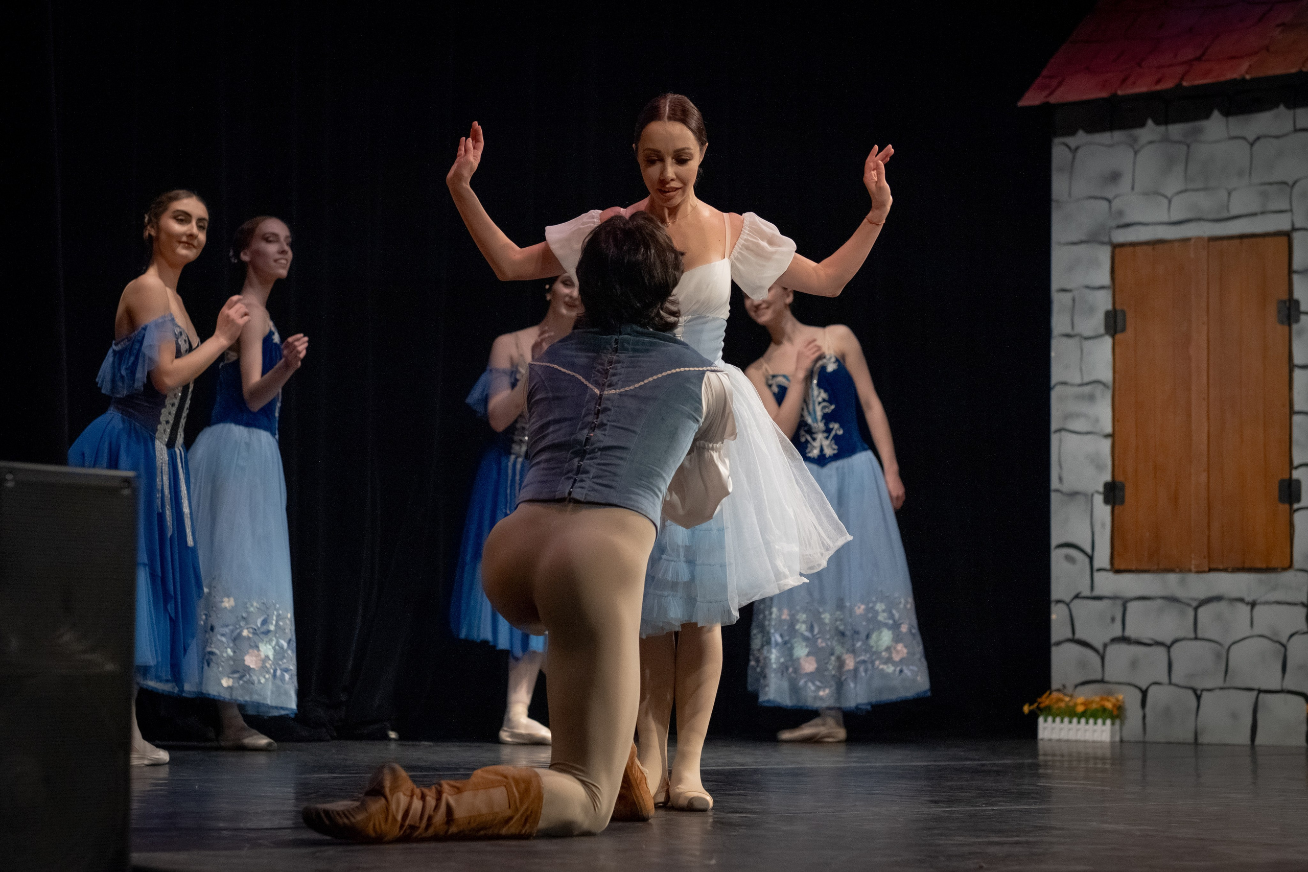 Grand Kyiv Ballet / Giselle. Reportage concert portrait photography in the San Francisco Bay Area