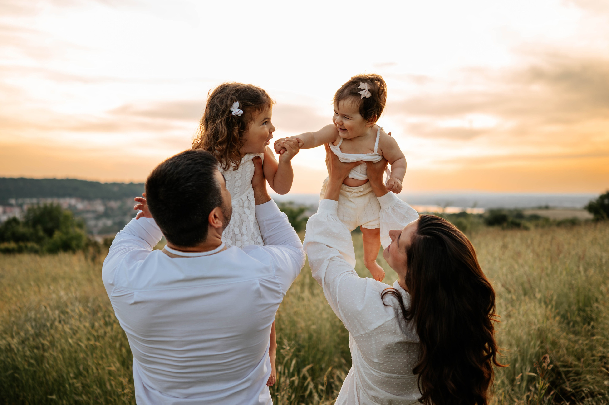 Katarina, Danijel, Petra i Julija - porodično fotografisanje. Dečiji i porodični fotograf