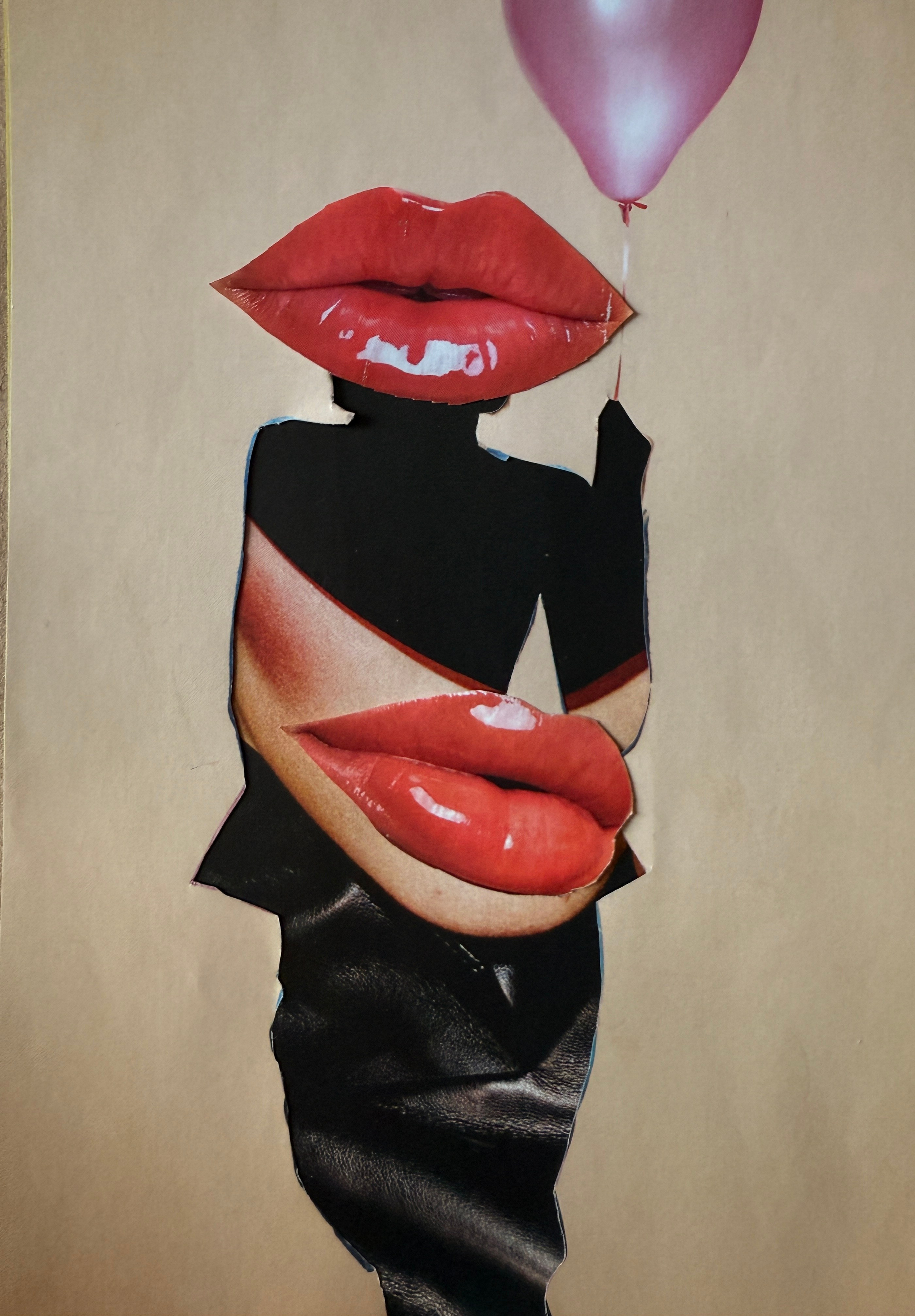 Analog collages. Photographer, photo artist Alena Novgorodtseva