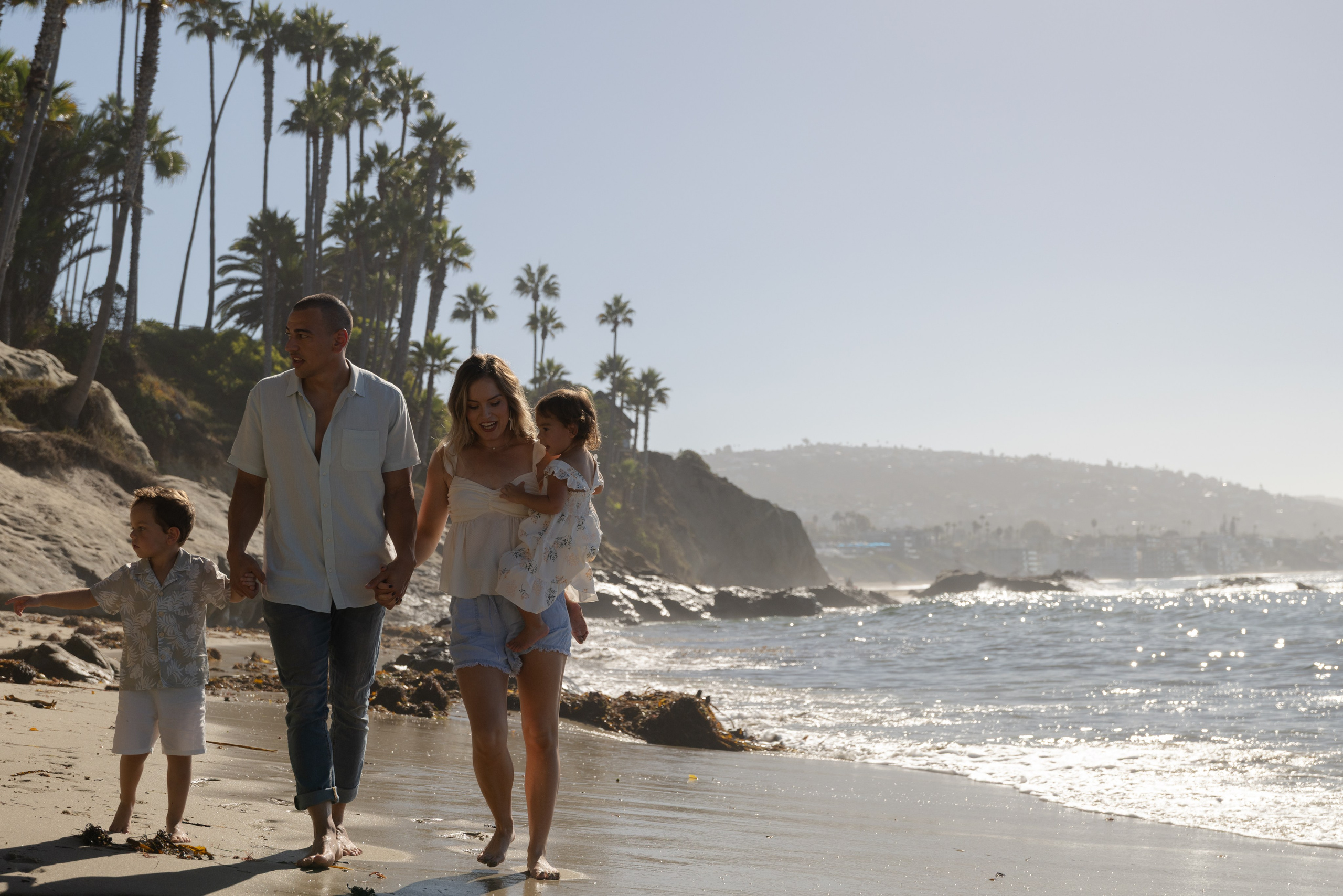 Memorable Moment. The Beach Family Shoot. Portrait, family, maternity & wedding photography & videography in SoCal Kseni Vibe