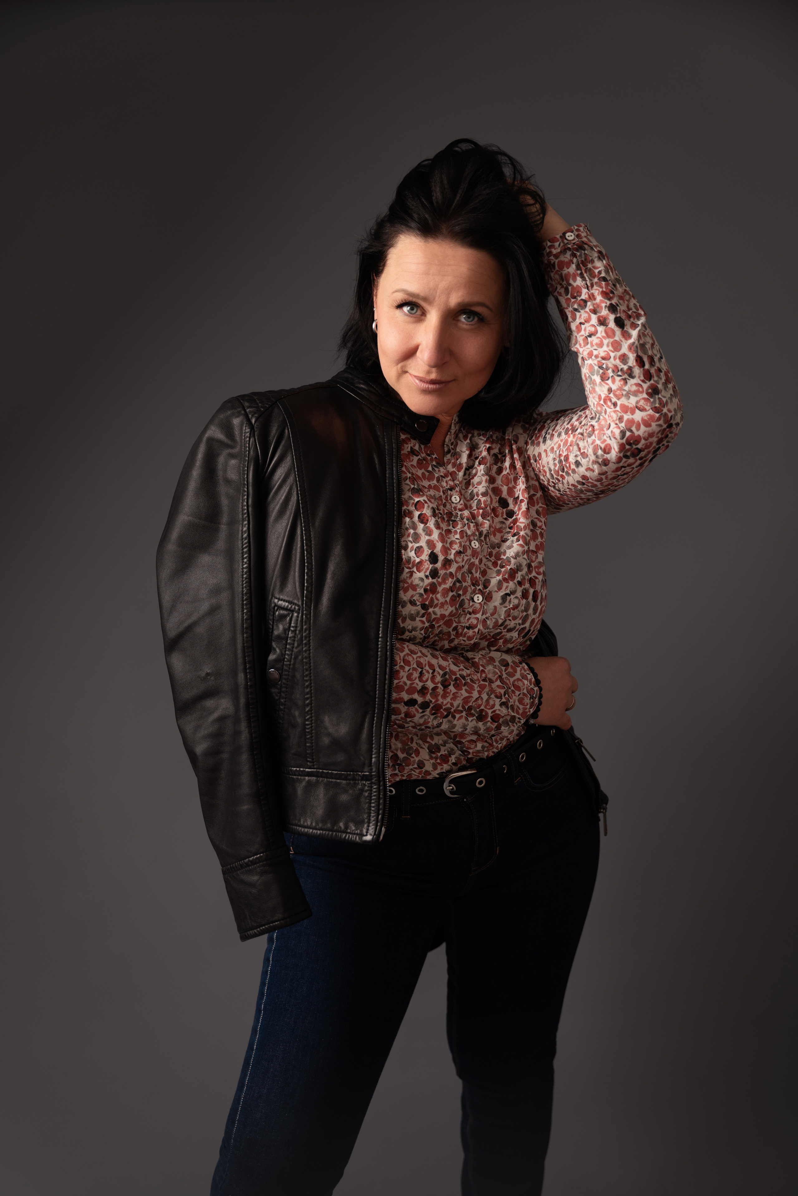 Fotoshooting eines Frauenporträts in Augsburg