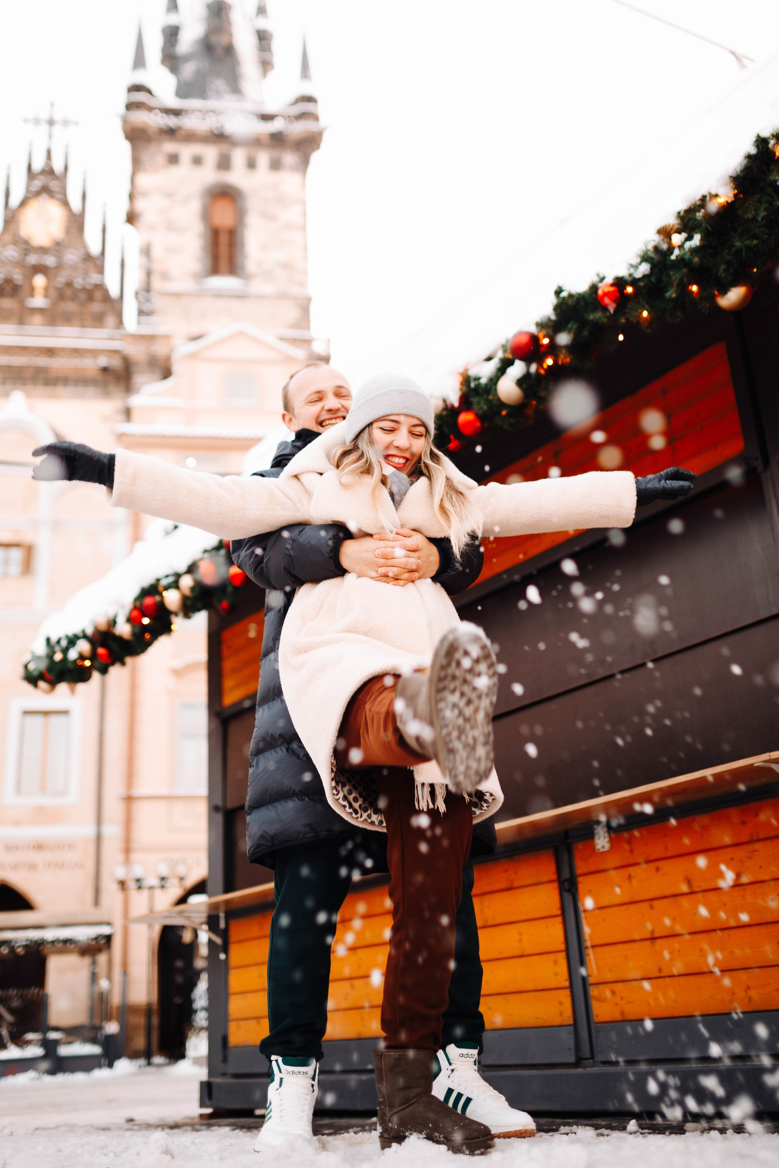 Lesia & Sergey. Photographer in Prague for tourists