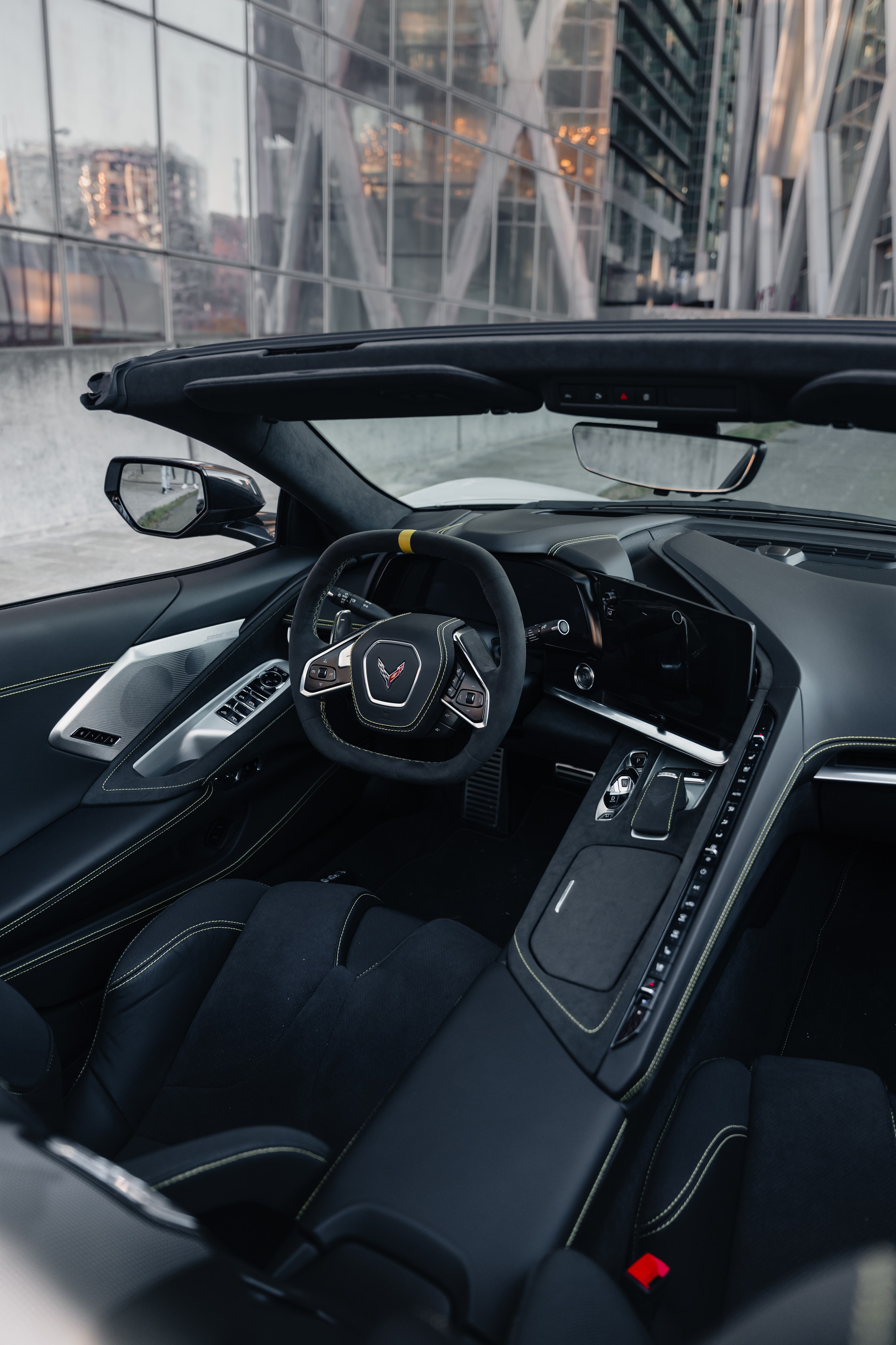 Chevrolet Corvette C8. Photographe de voitures à Paris — Vitalii Motruk