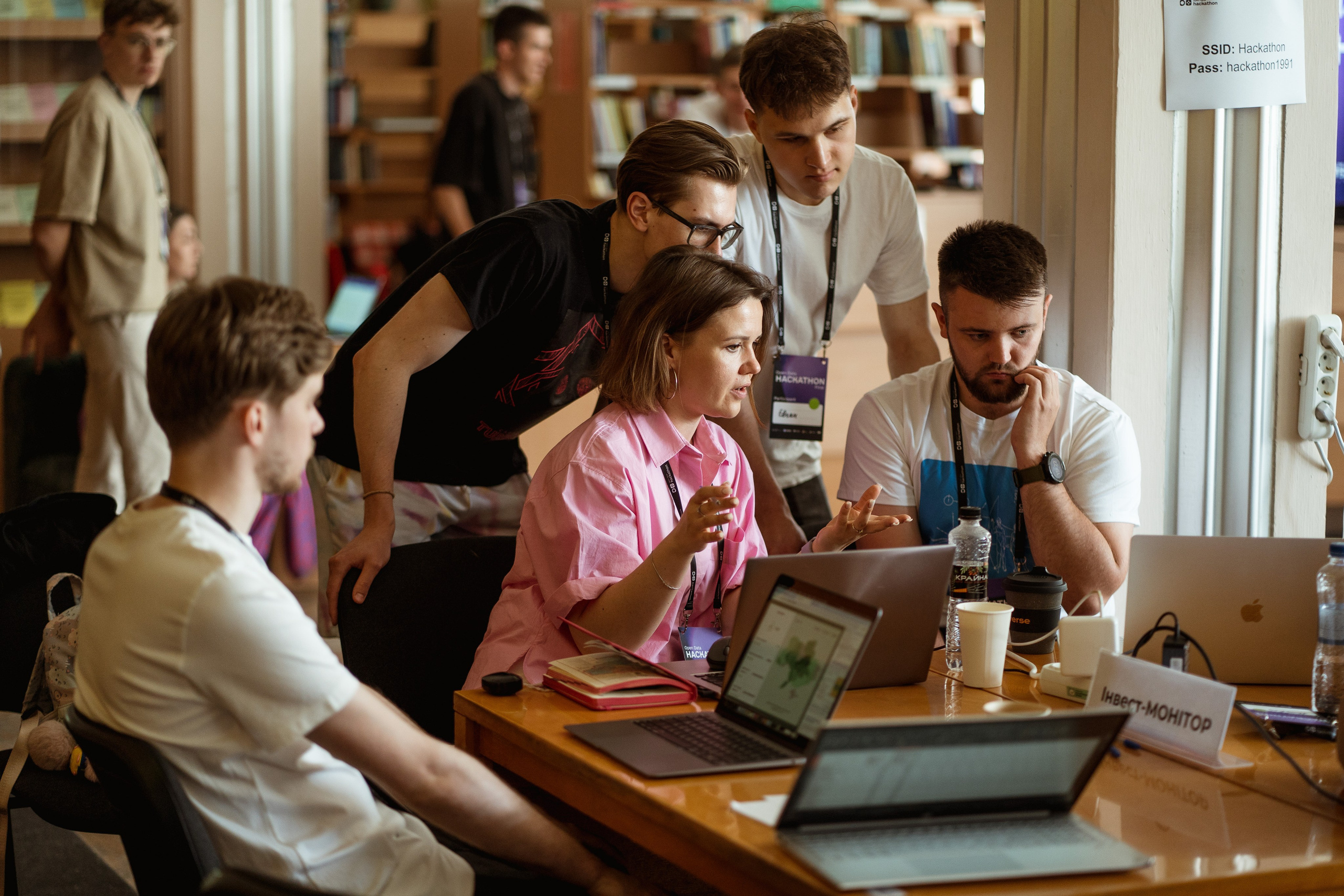 Open Data Hackathon. Kostiantyn Holinchenko. Reportage and portrait photographer