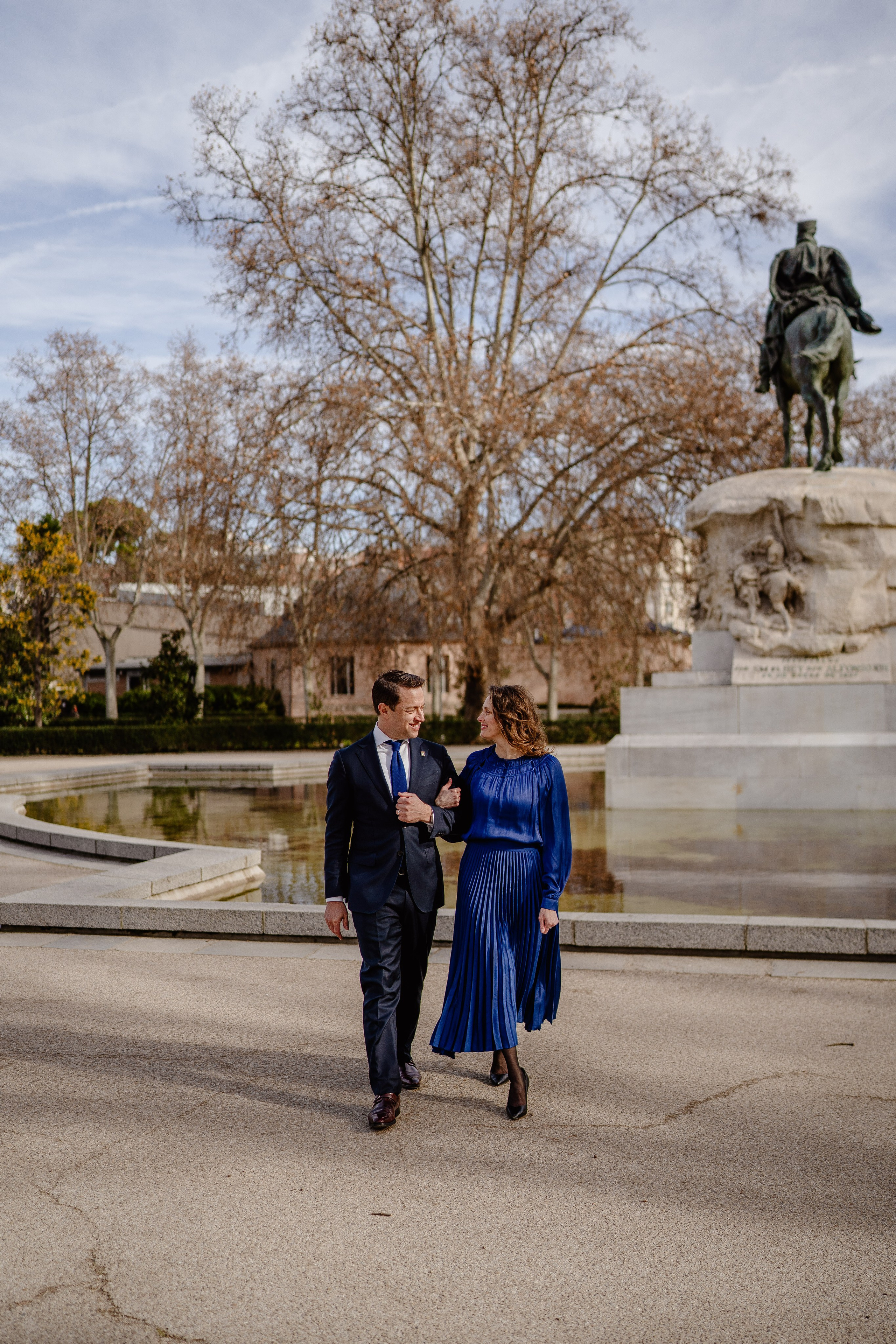 Family photoshoot in Retiro Park. Madrid Photographer for Proposals, Engagements & Families | Anya Petrova