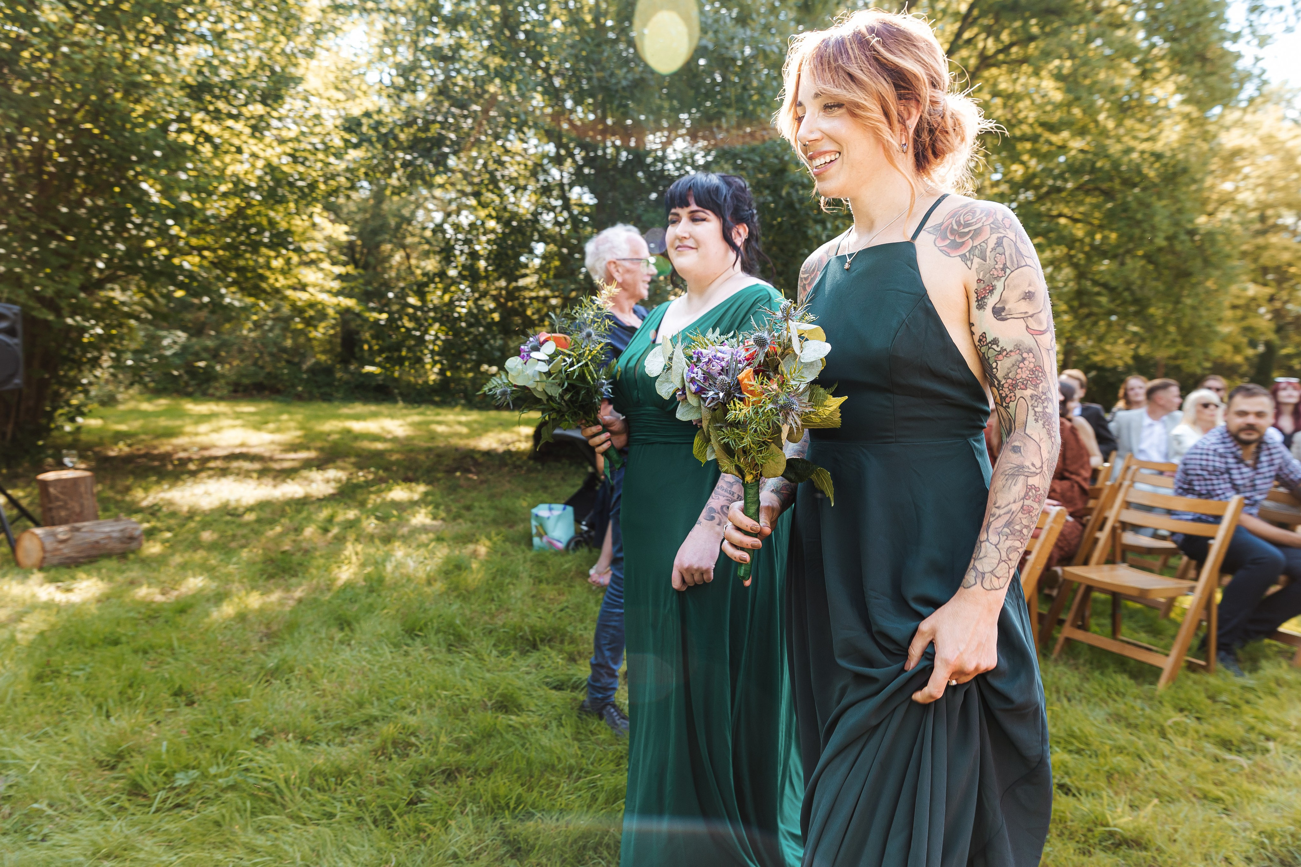 Wedding in forest. Timeless Wedding & Event Photography — based London, working across Europe