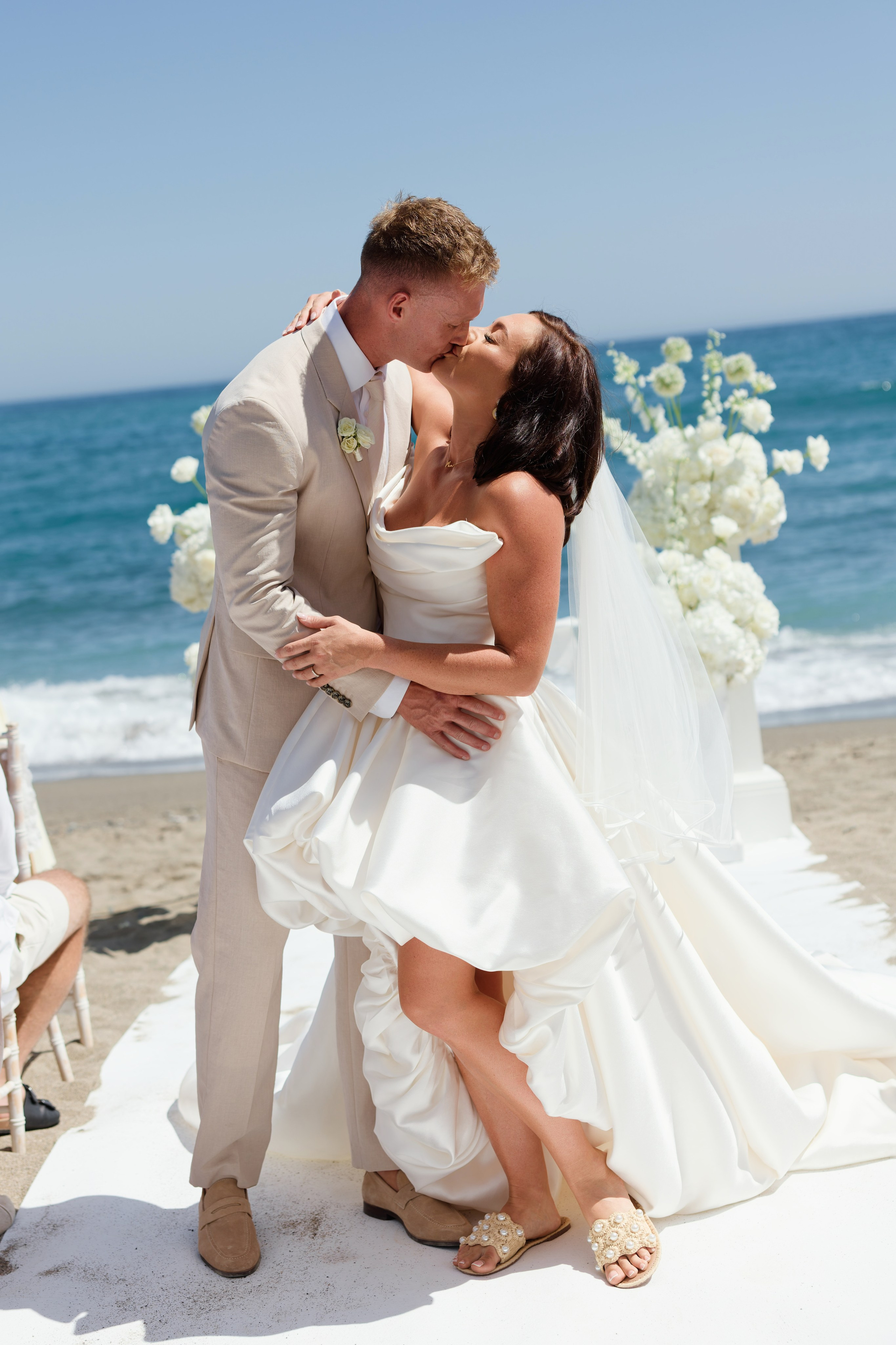 Beach Wedding in Marbella PREVIEW. Destination Wedding Photographer — Nikita Burtsev