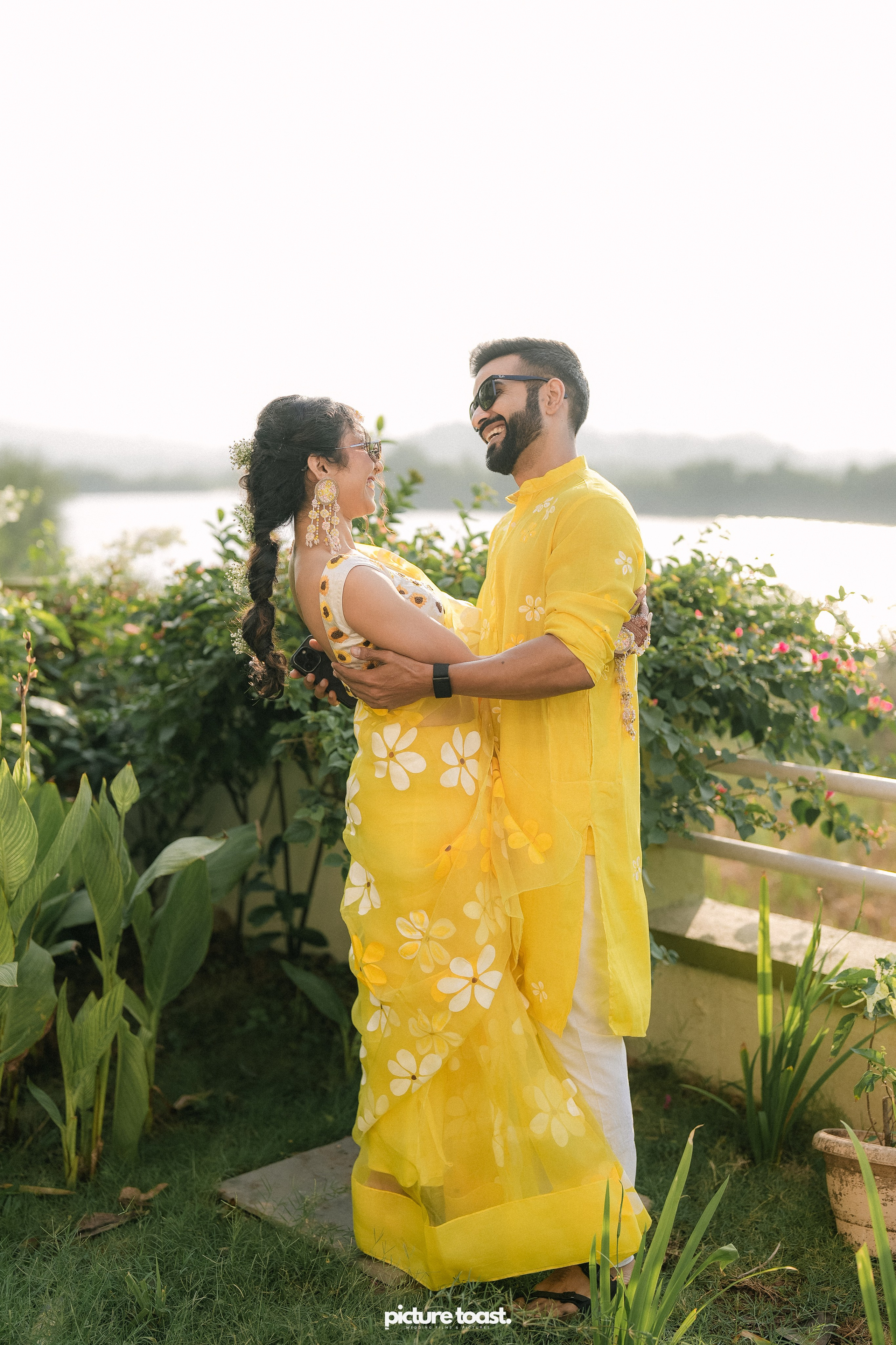 Haldi Hues Ft. Baebie & Goyal. Fine art Wedding Photographers in India & Canada