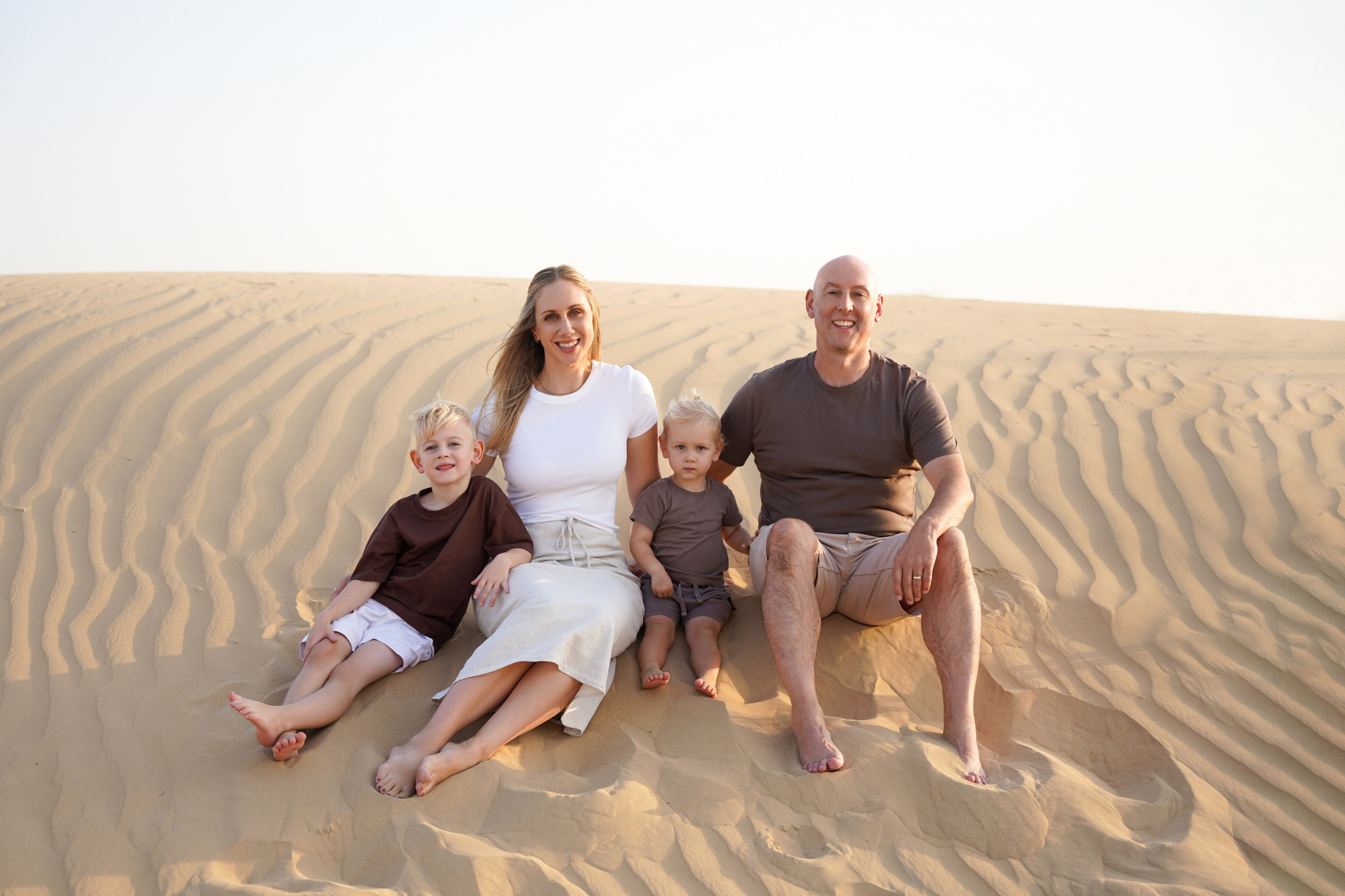 Happy sunset. Angela Iakovleva — Family Photographer in Dubai