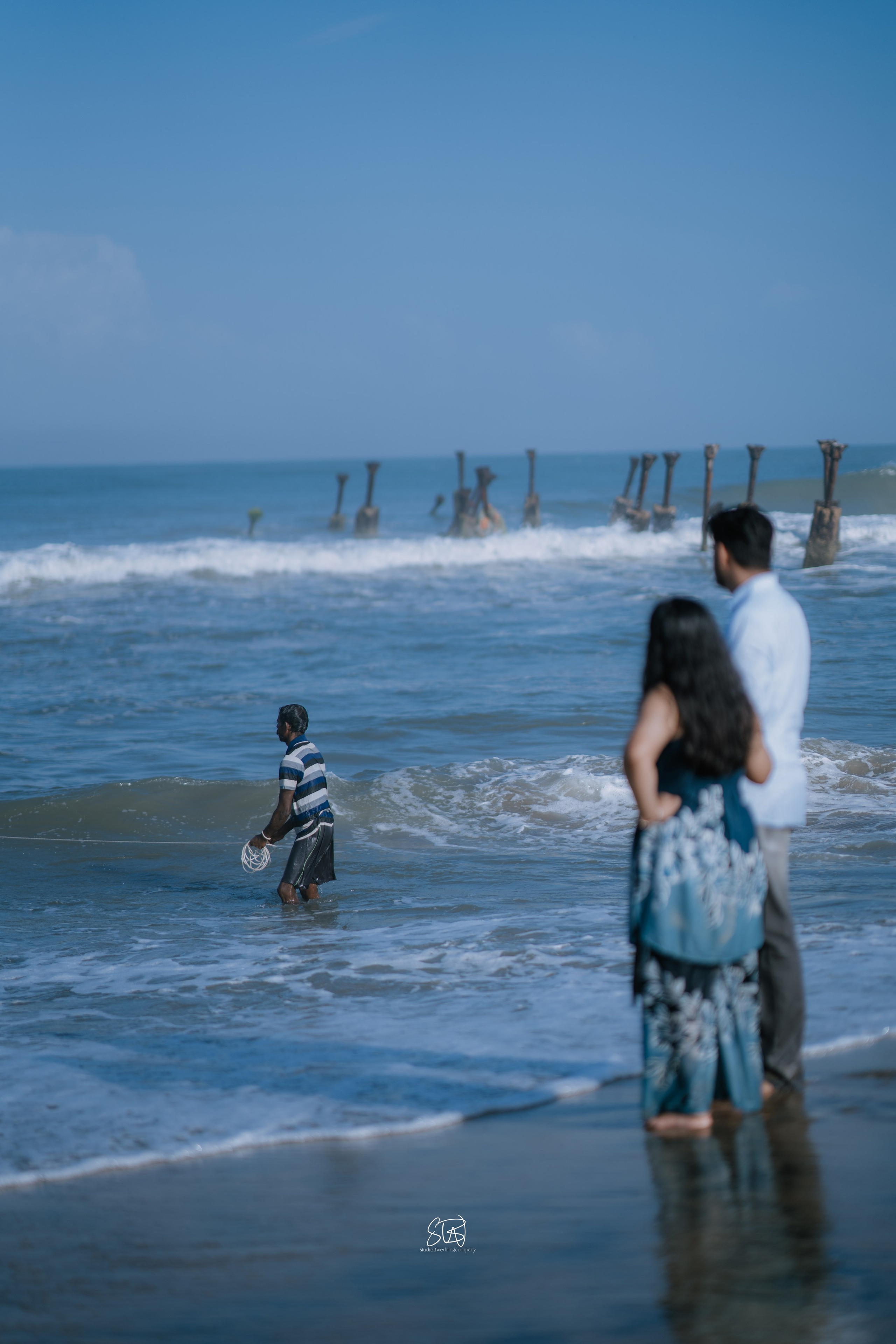 BEACH PREWEDDING. STUDIO3WEDDINGCOMPANY