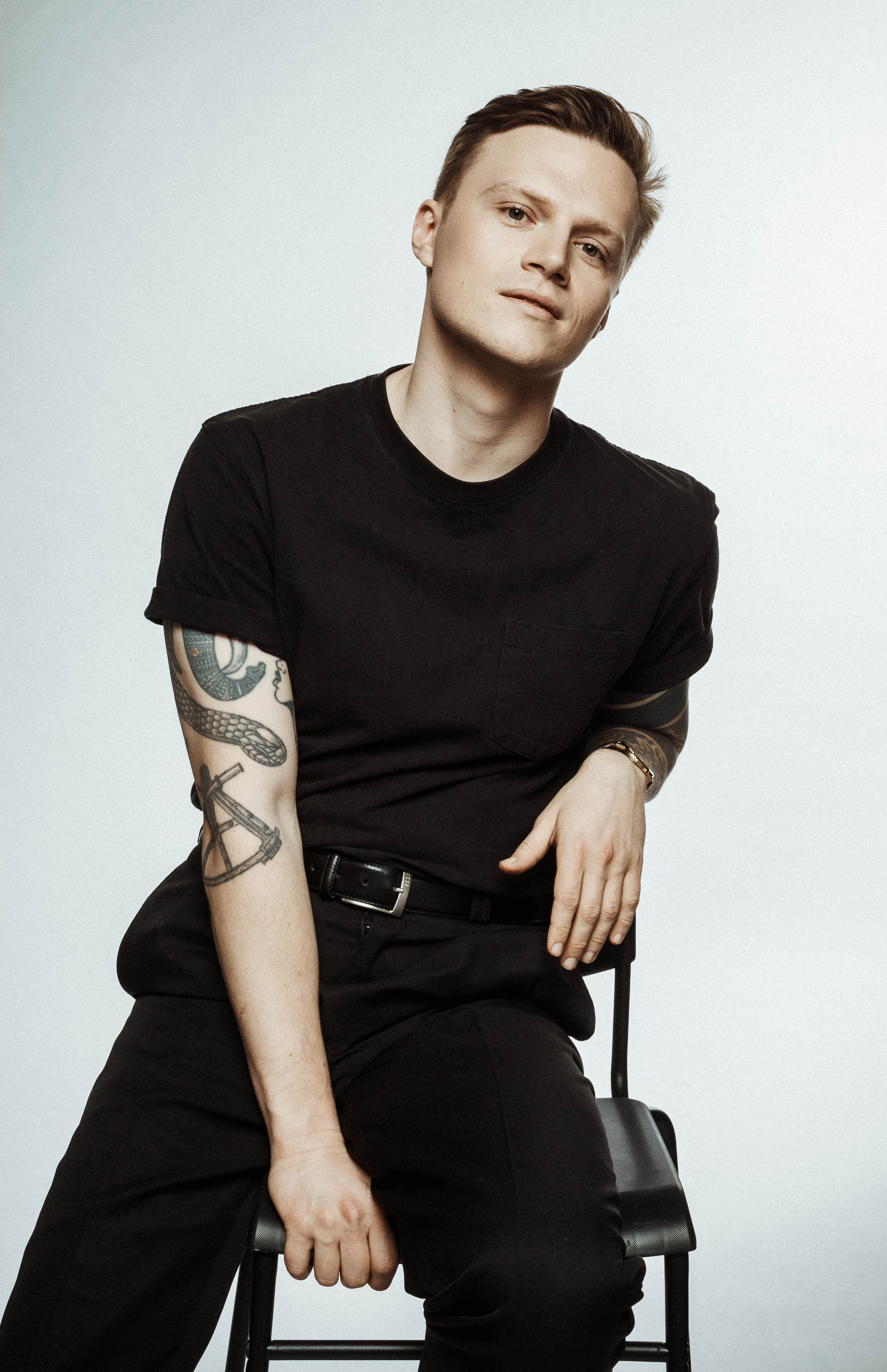 Photoshoot for stand up artist Chris Falman «The Golden Age of Hollywood». Kseny Kolesnik Photography