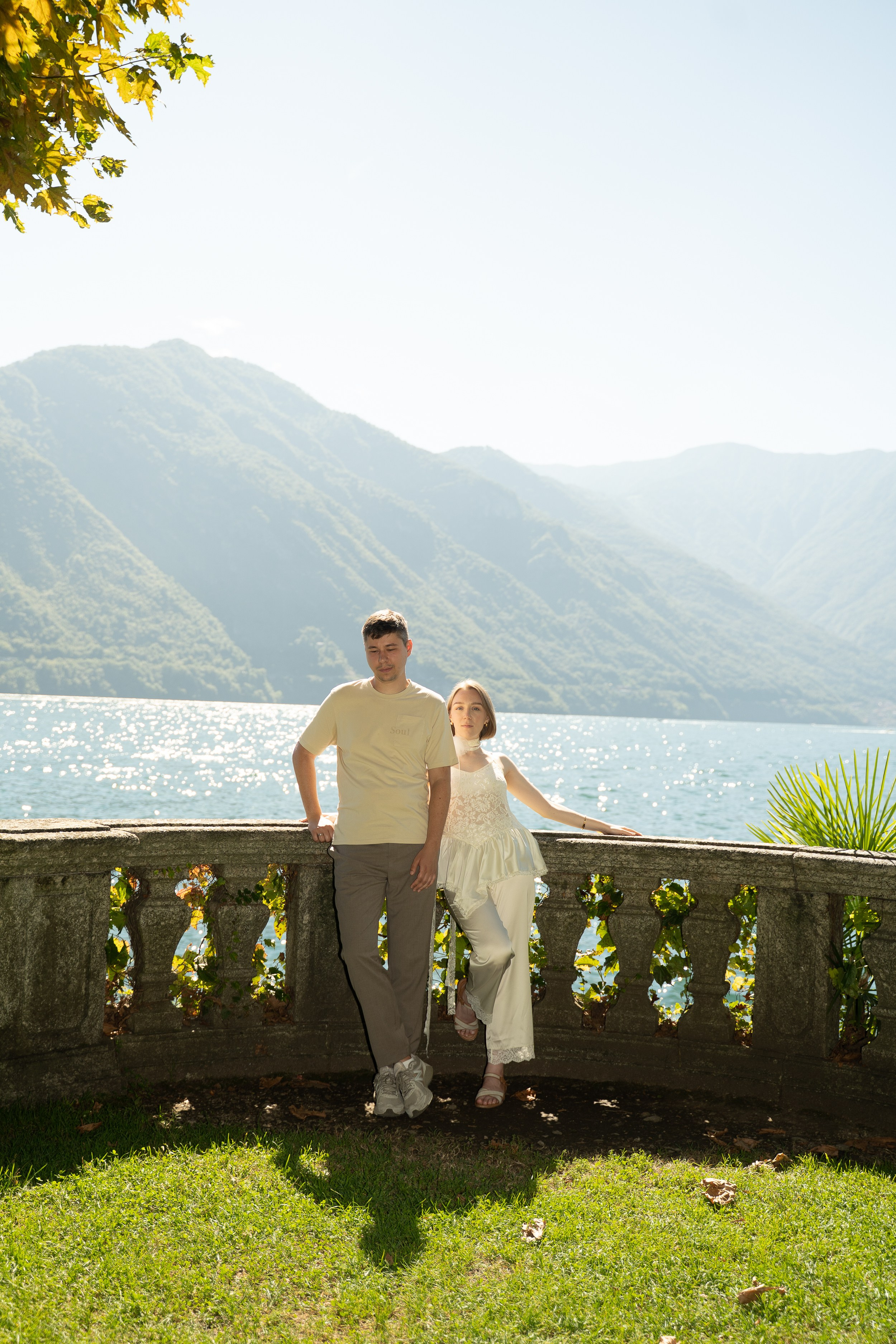 Love Story in Lake Como. Proposal Photographer in Lake Como
