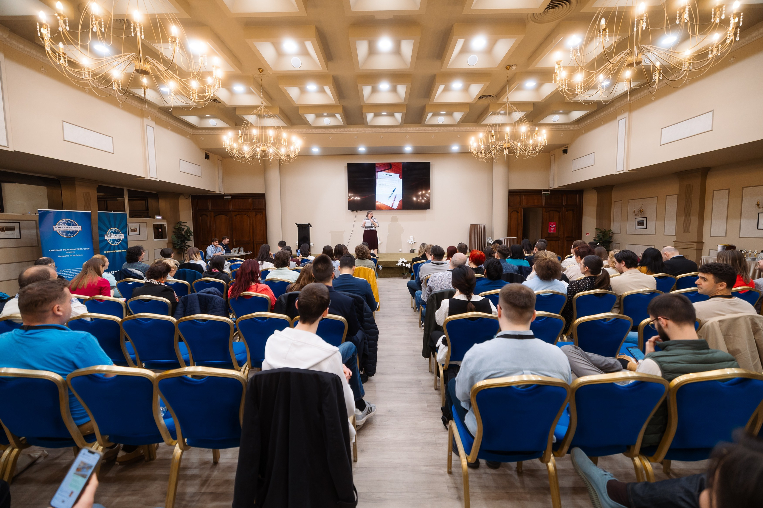 Toastmasters Conference. Marius Ciocan
