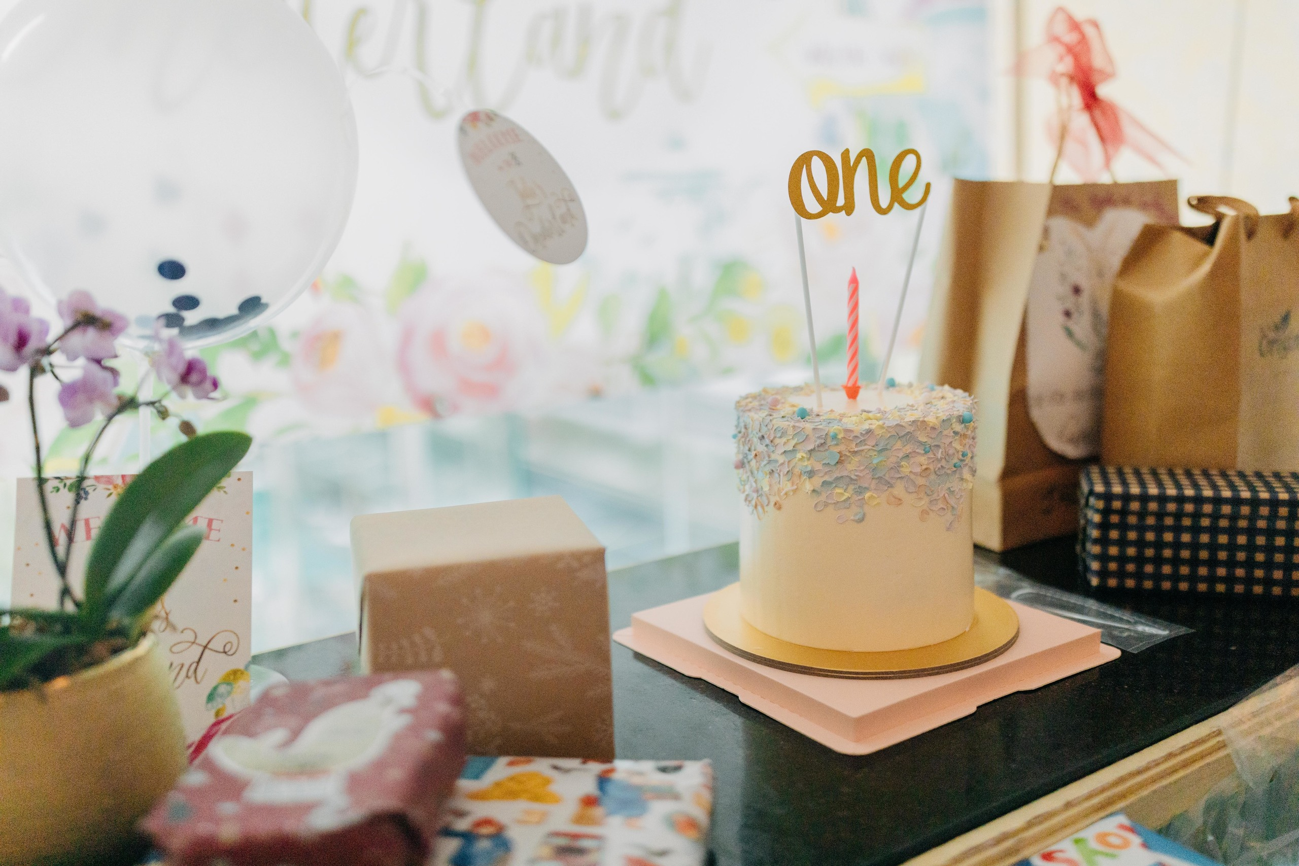 First birthday. Photographer in Singapore Kate Bird