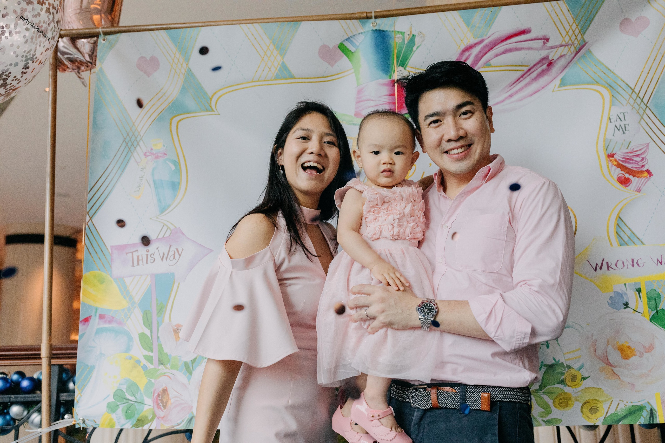 First birthday. Photographer in Singapore Kate Bird