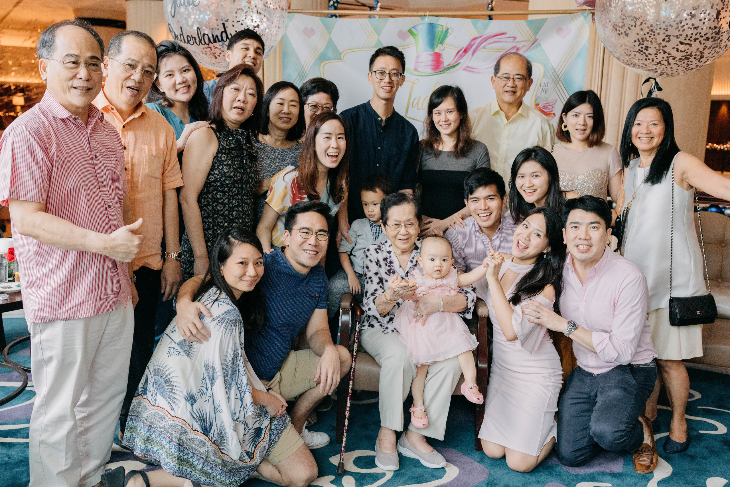 First birthday. Photographer in Singapore Kate Bird