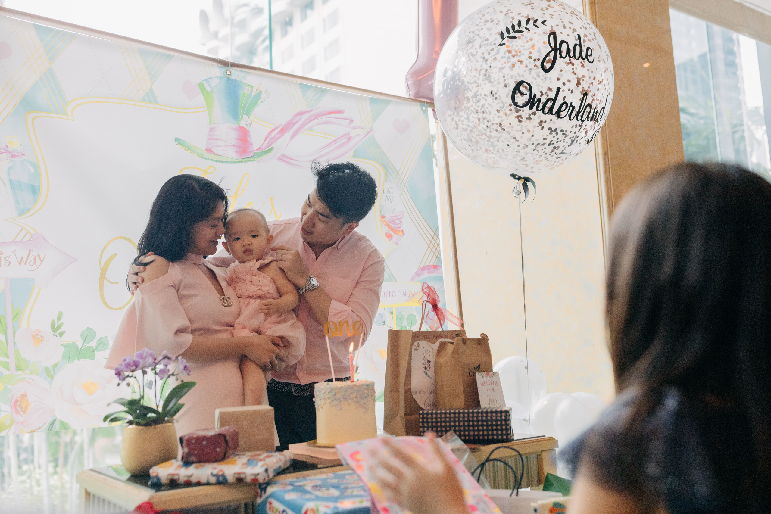 First birthday. Photographer in Singapore Kate Bird