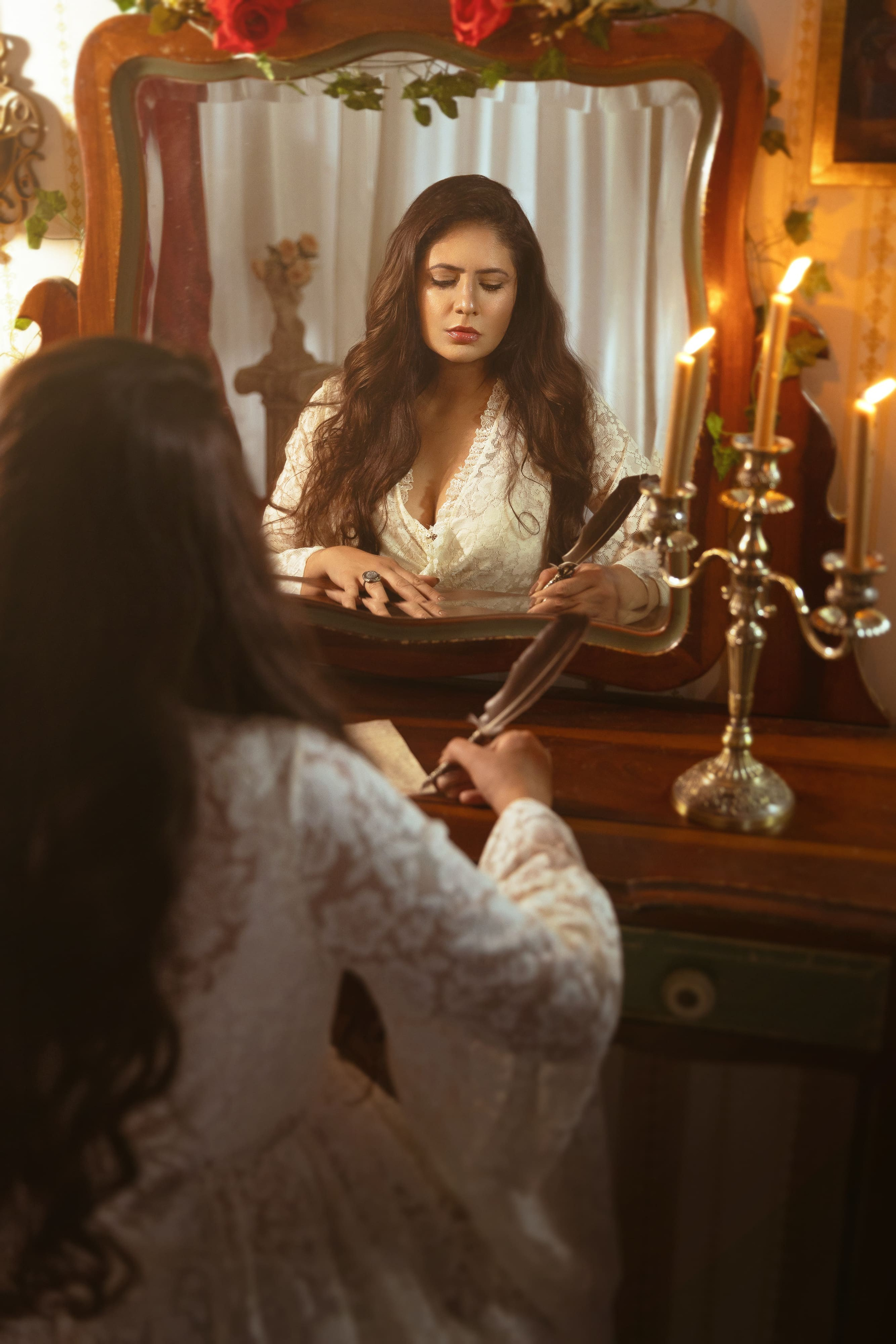 Ensaio artistico estilo Caravaggio Vintage — Zona Norte Tucuruvi. Fotógrafa em são paulo — Fotos Autênticas