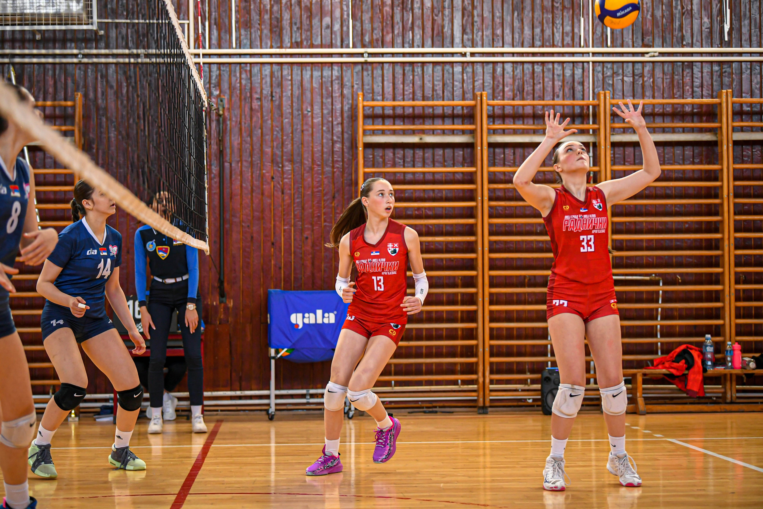 Odbojka 22.03.  Radnicki KG — BlockVolley JAG. Foto Simic Jagodina