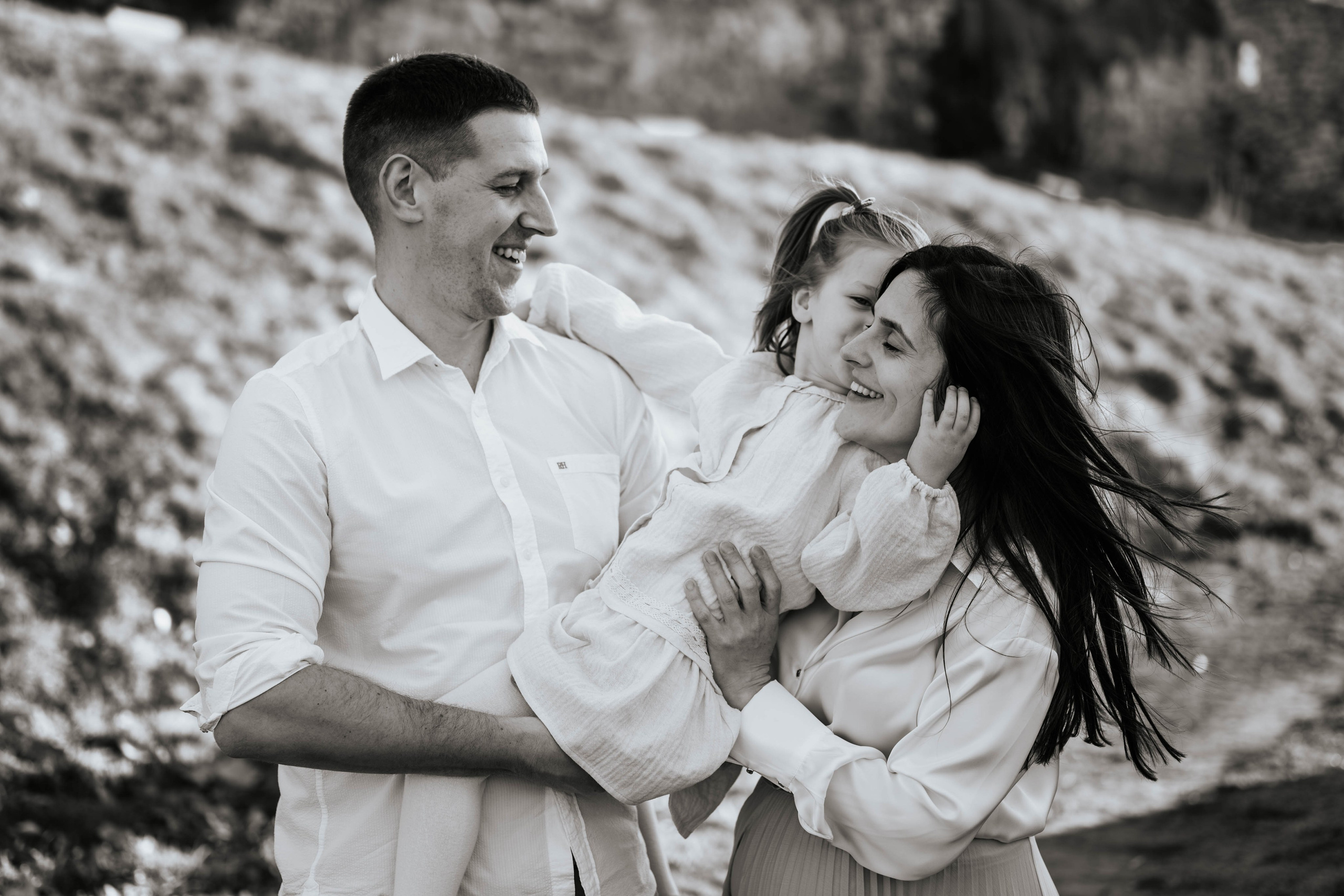 Biljana, Saša i Dunja - porodično fotografisanje. Dečiji i porodični fotograf