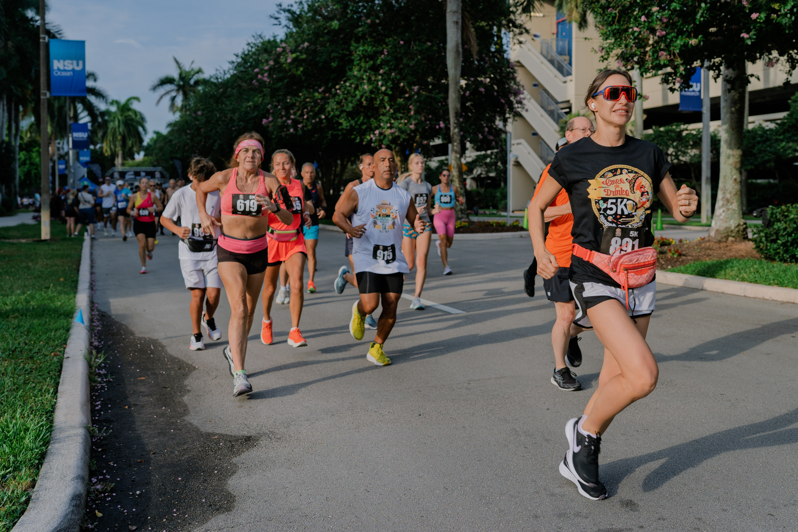 CINCO de DRINKO 5k RUN. ФОТОГРАФ ФЛОРИДА МАЙАМИ