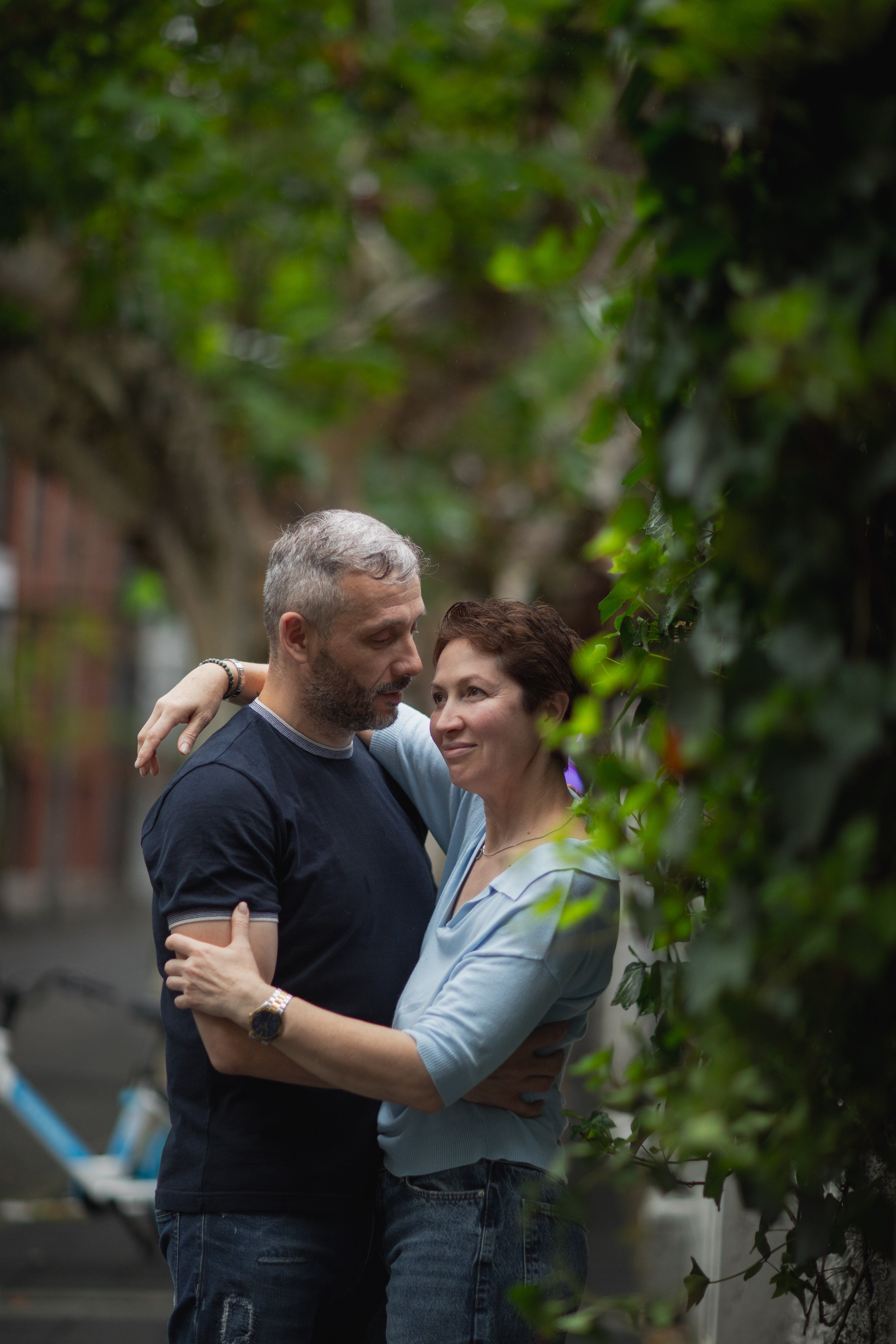 Под дождем во Французском квартале Шанхая. Фотограф в Шанхае — Лола Пидлуская