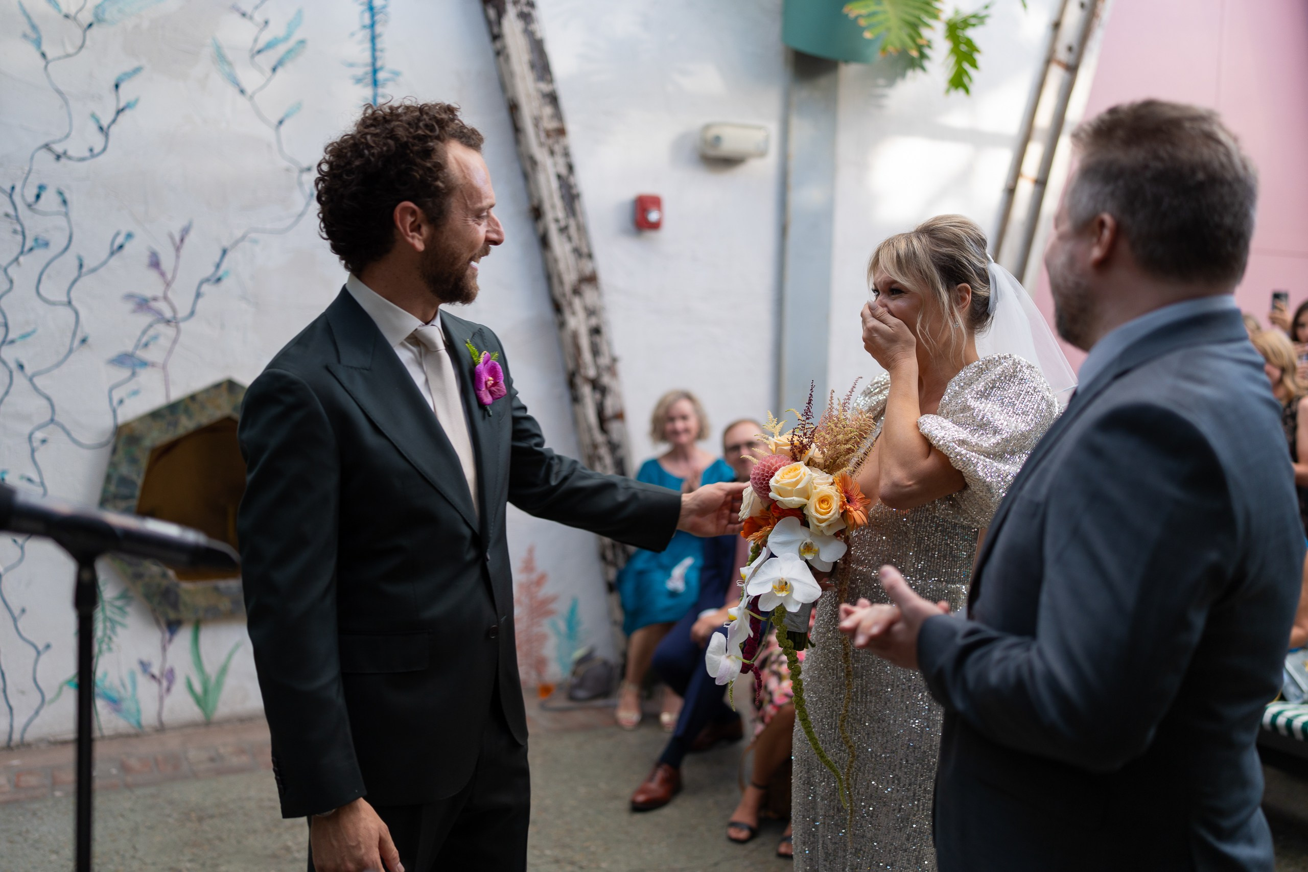 A Downtown Los Angeles City Wedding at The Grass Room. Cinematic Wedding & Elopement Photography in Los Angeles | Inspired by Indie Film & Real Life