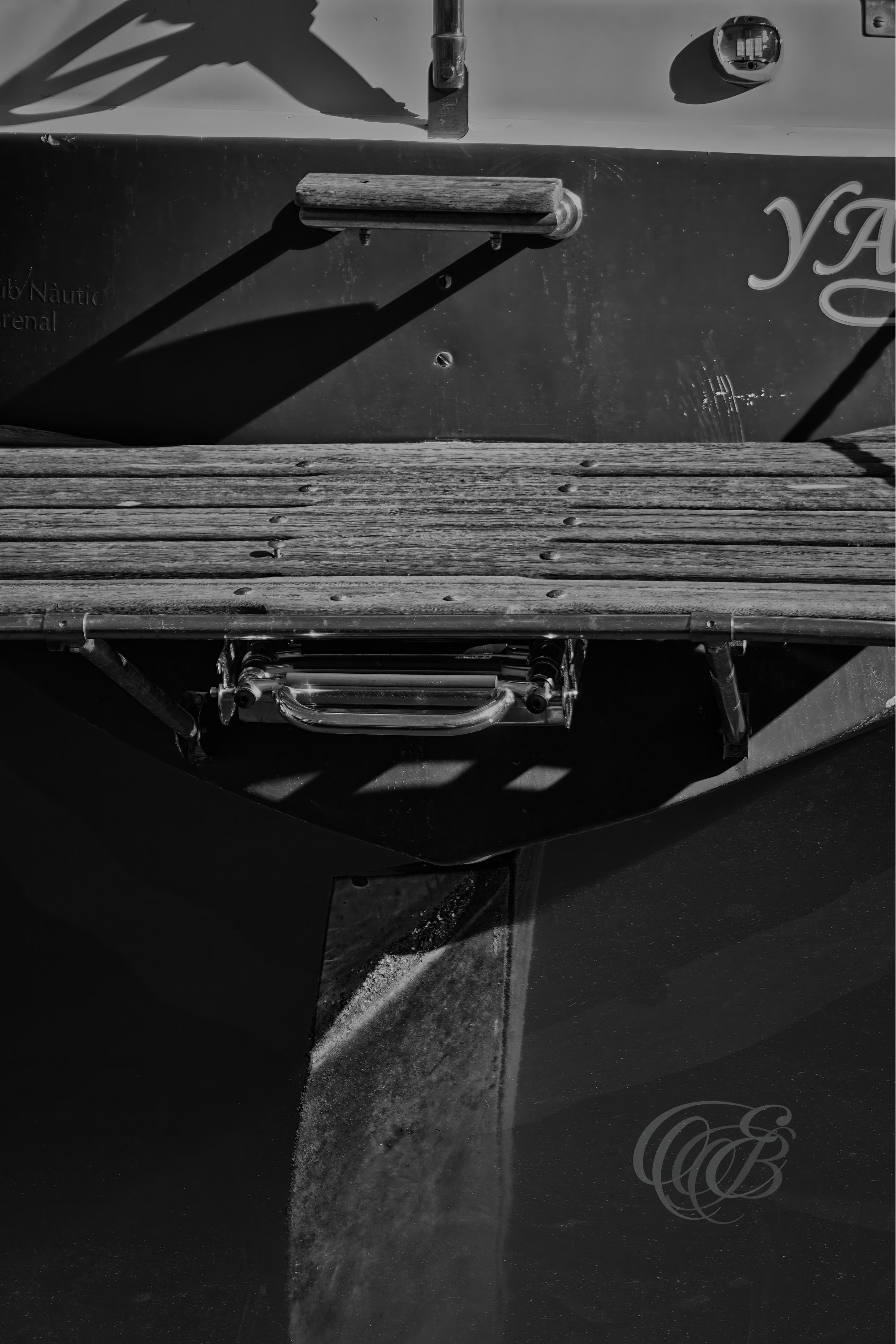 Vintage boats remain part of the maritime atmosphere found throughout the Balearic Islands, reflecting Mallorca’s long connection to Mediterranean sailing traditions and nautical culture. The Black and White Matte presentation brings greater focus to shape, contrast, and subtle detail, giving the scene a timeless visual character. This composition captures a more classic interpretation of Mallorca’s maritime landscape. Eduardo Bartoli Photography.