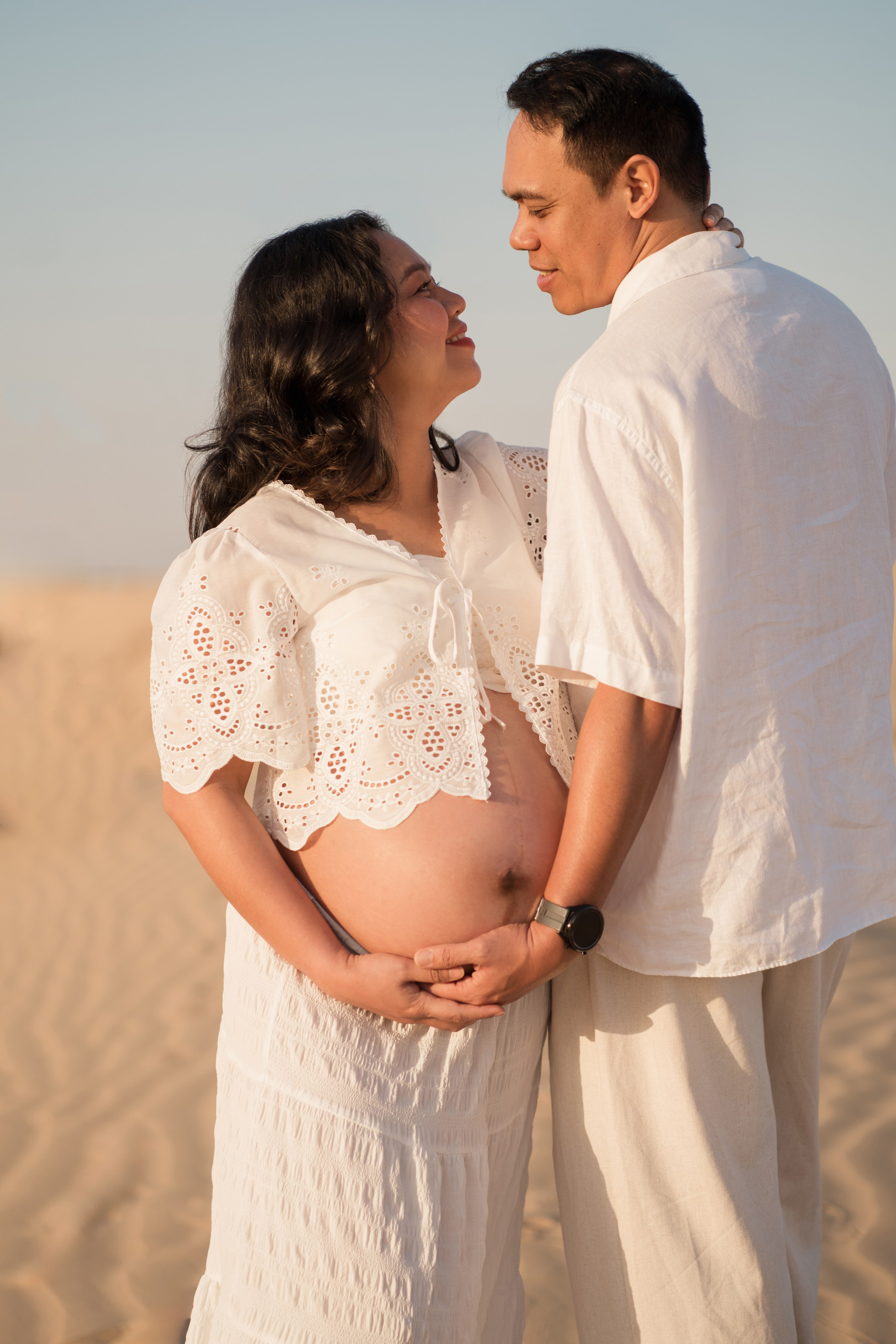 Desert sunrise. Angela Iakovleva — Family Photographer in Dubai
