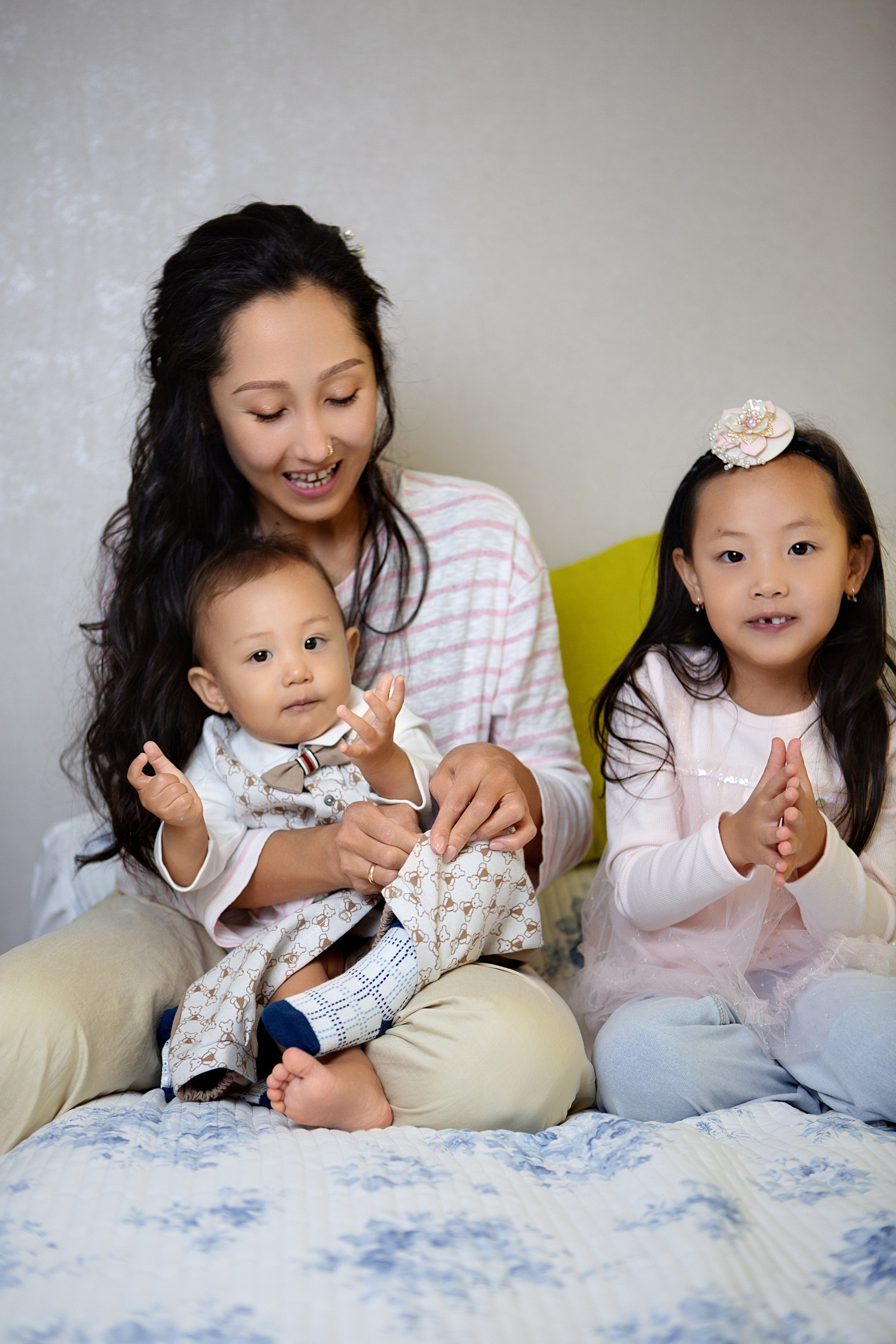Айсар дома. Фотограф беременности, ньюборн и годовасиков в Корее Жанна Хан