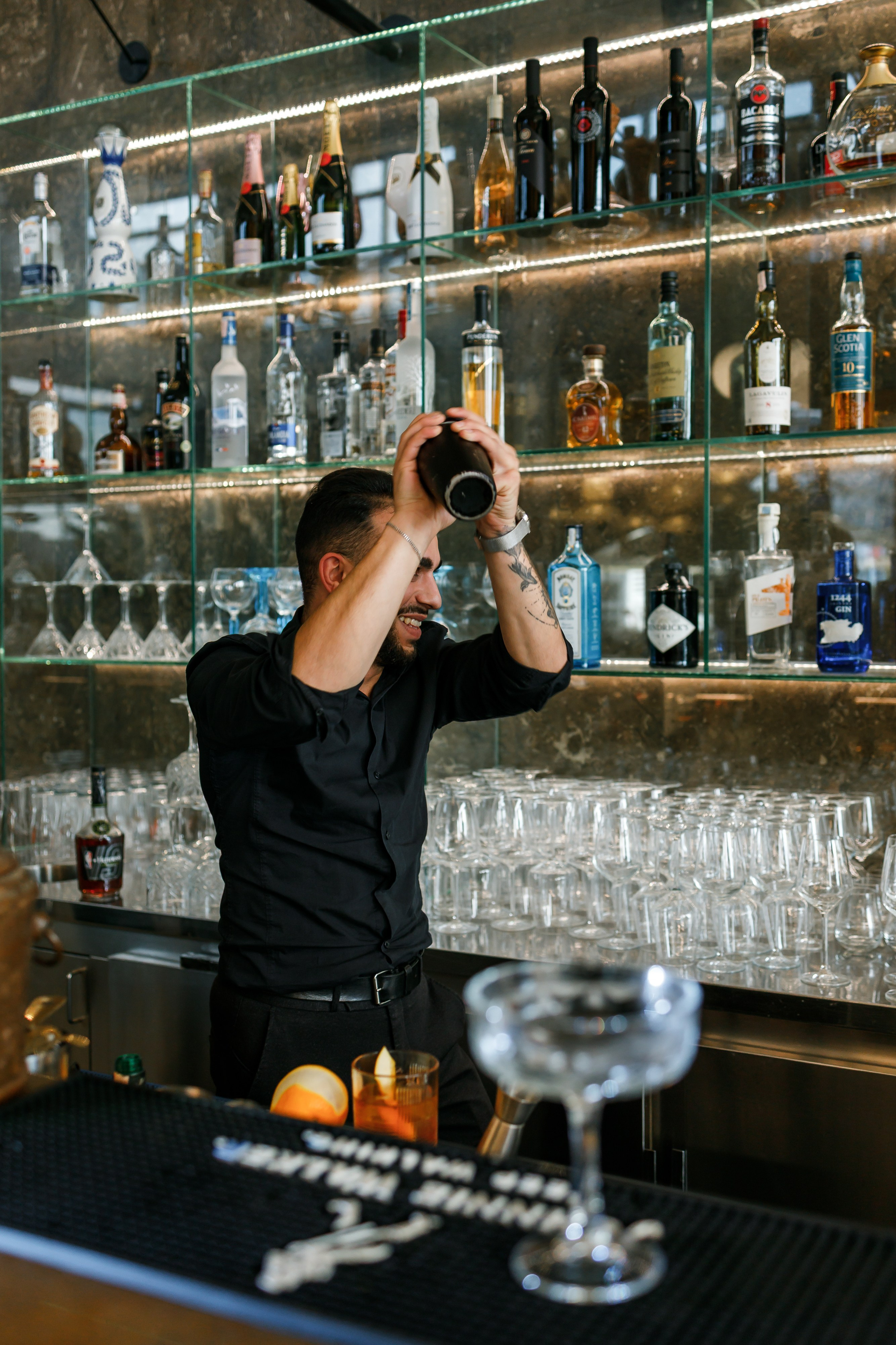 Hemingway bar Lisinski. Elena Gorobets. Photographer in Zagreb