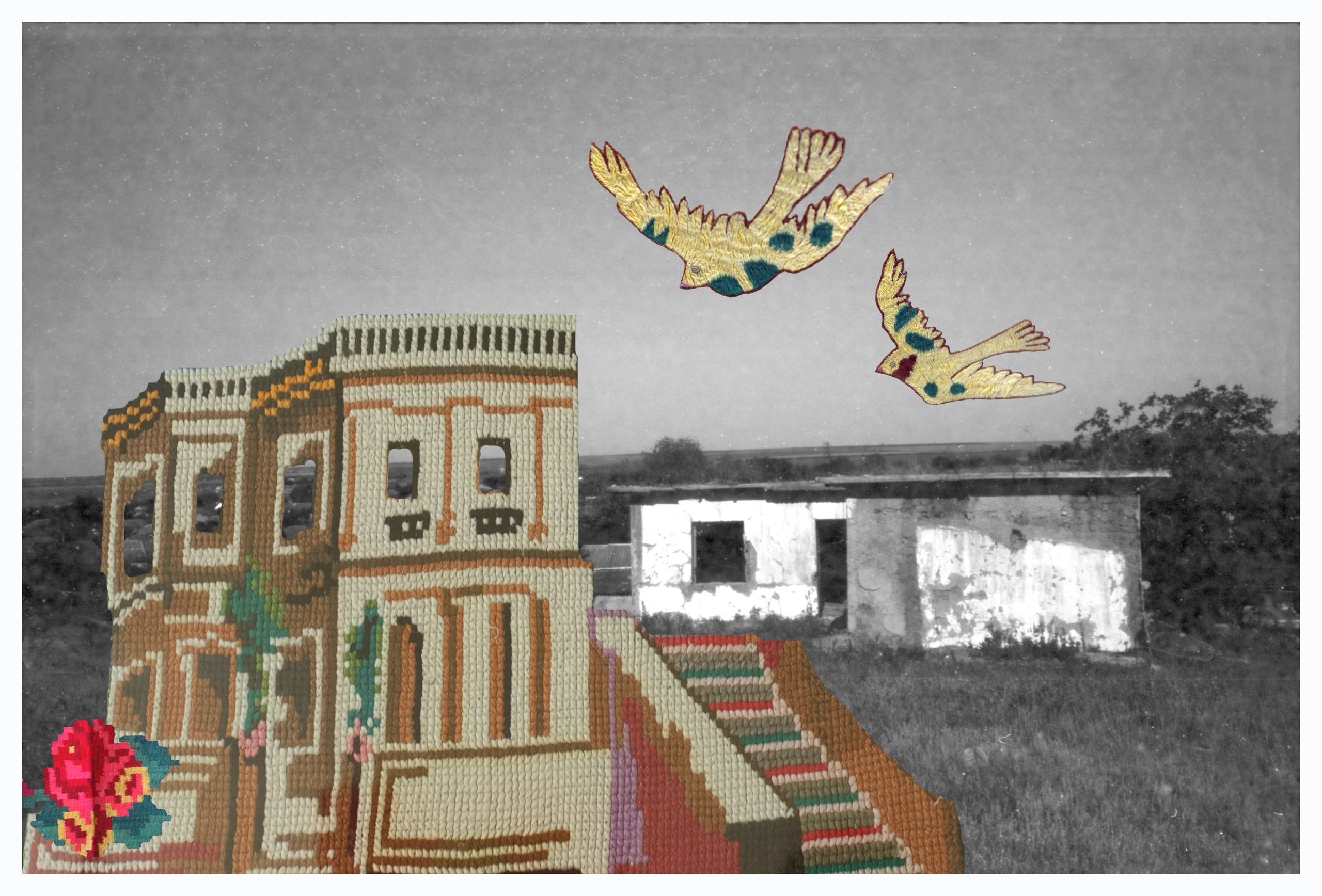 Patterns of the village of Gaidar. Natalia Parfenova visual artist film photographer