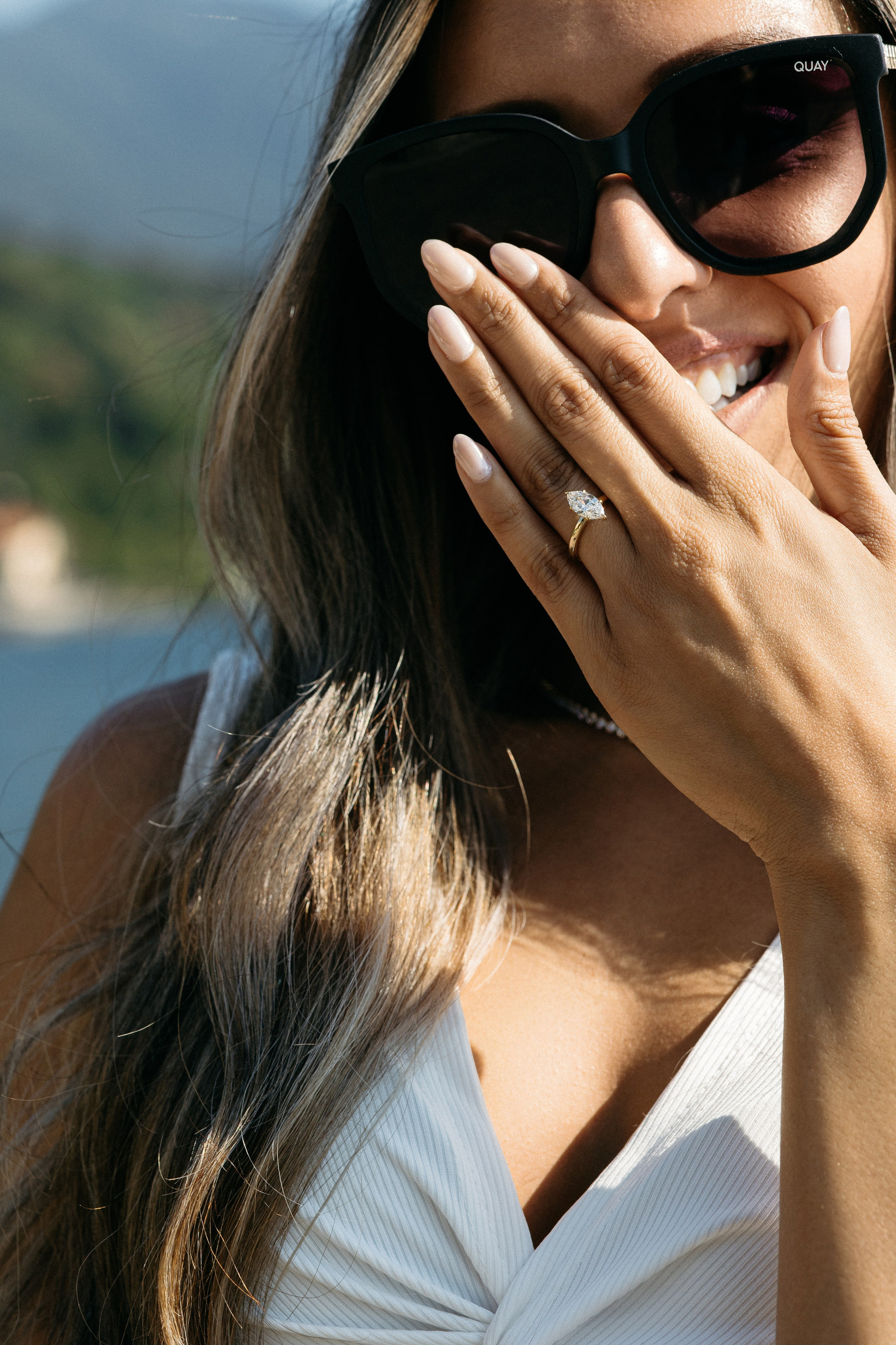 She said yes 💍. Wedding photographer in Italy