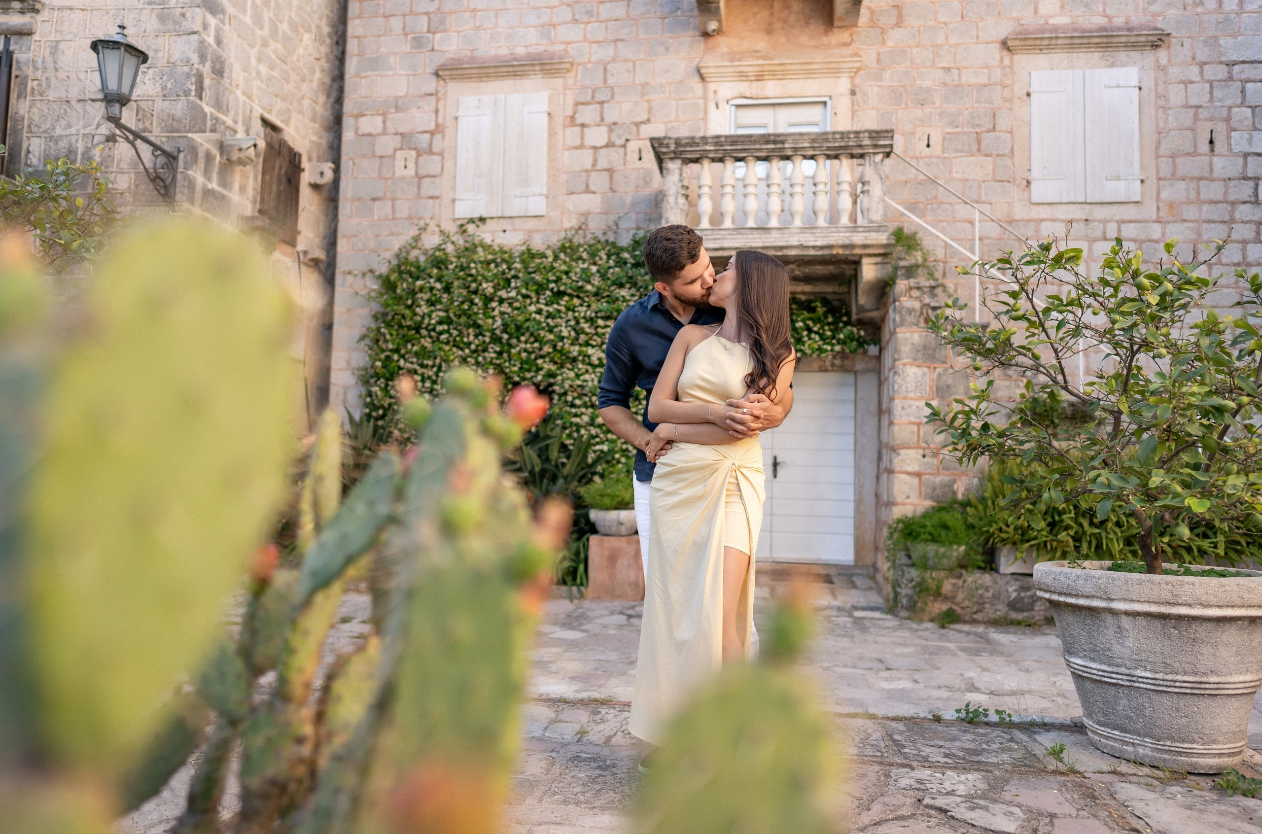 Perast Engagement Photoshoot. Bryllupsfotograf og videograf i Montenegro | Maria & Vasilii