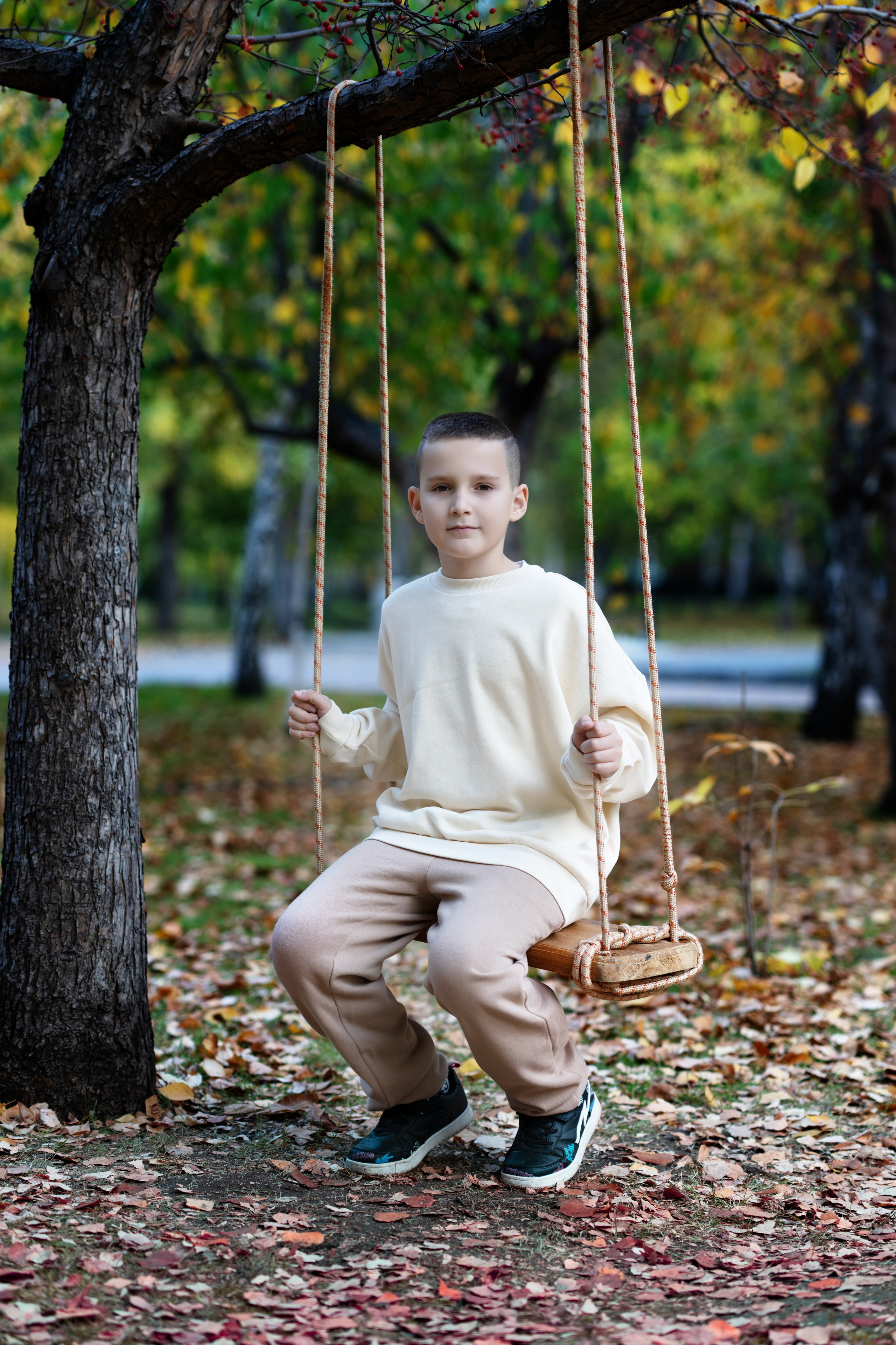 Анастасия и детки. Фотограф Костанай