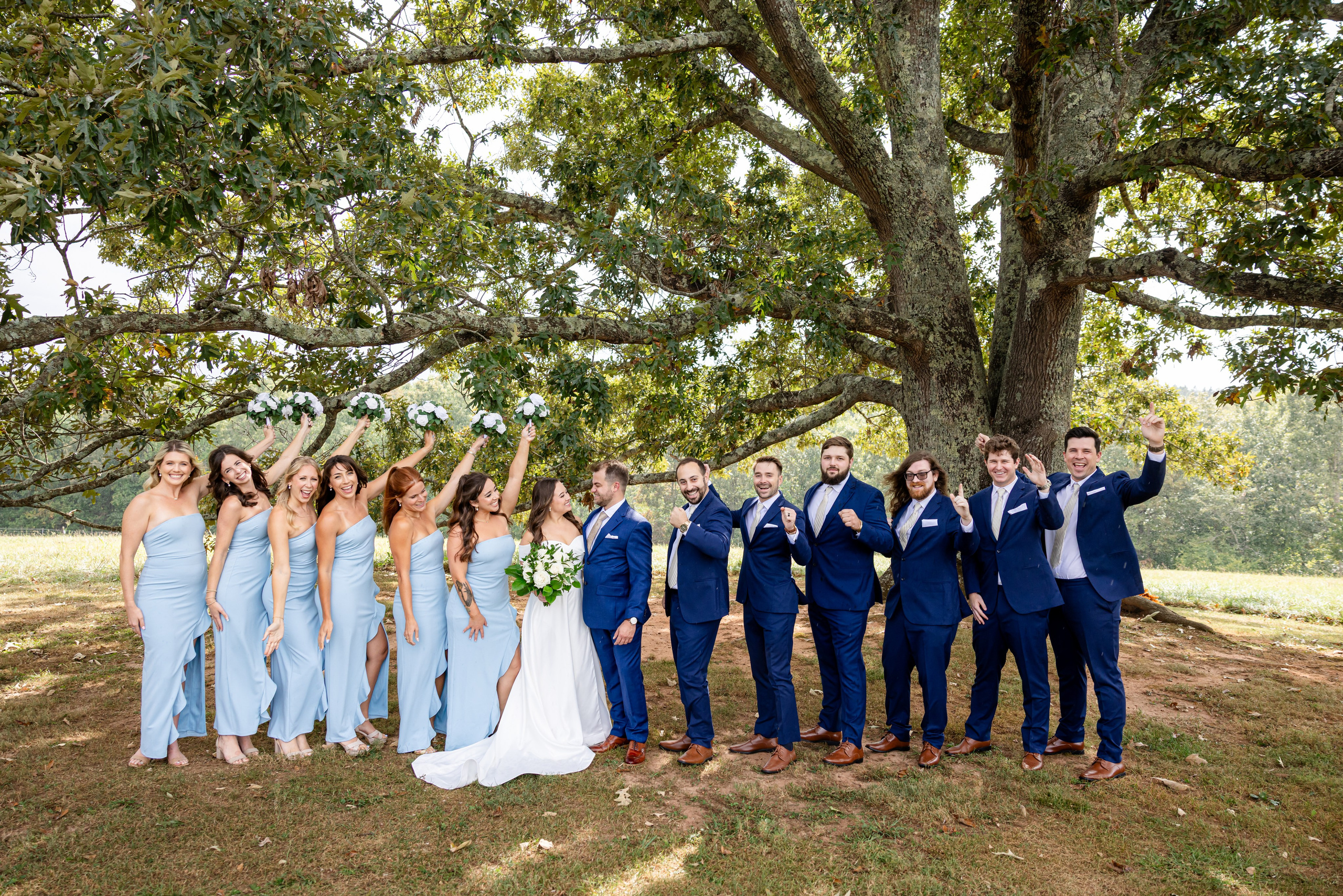 Rhodes & Allison’s Timeless Wedding at Greenbrier Farms. Wedding and portrait photography in Greenville SC