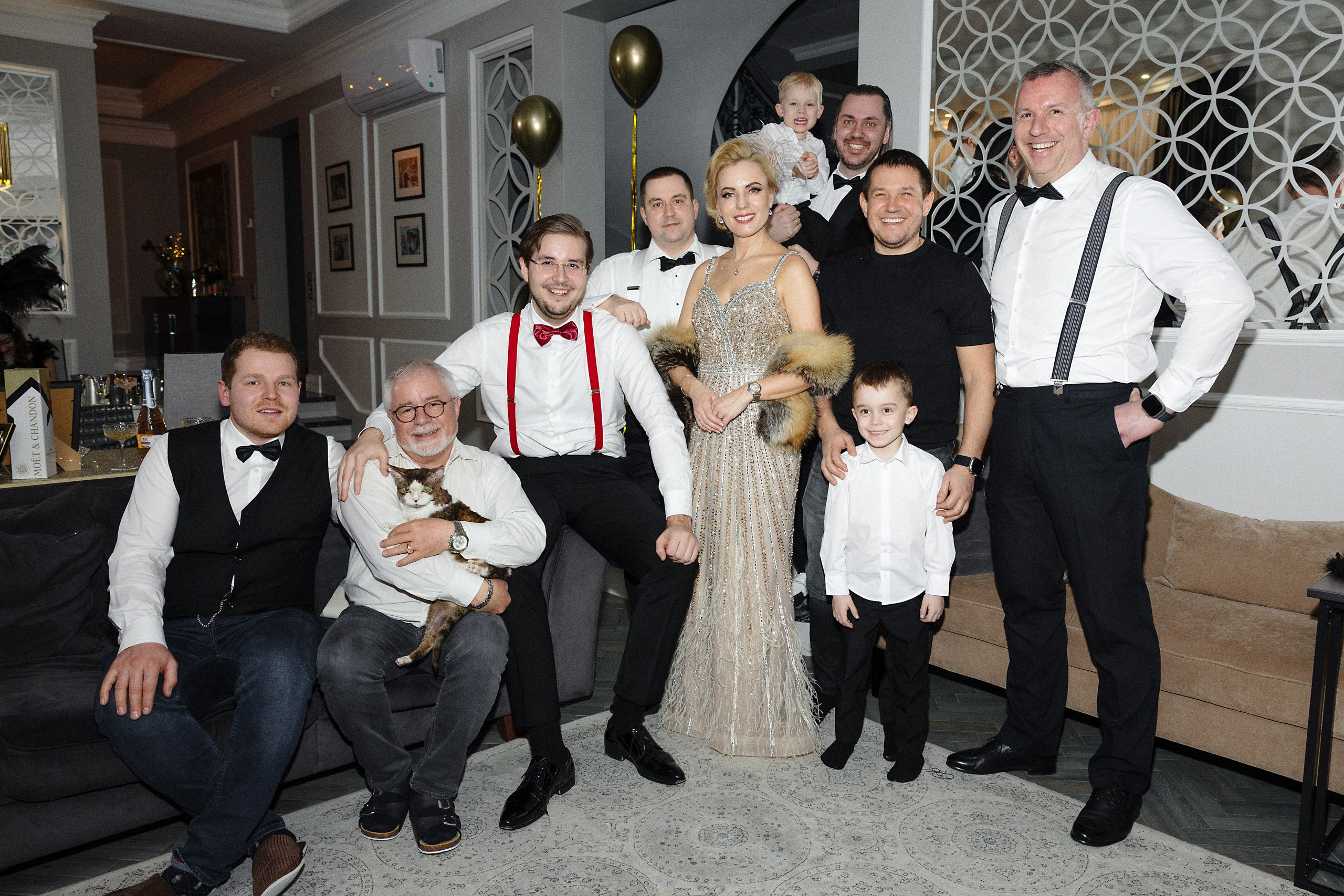 Вечеринка в стиле Великого Гэтсби | Фотограф на мероприятие в Риге. Евгений Тимофеев | Свадебный и контент-фотограф и видеограф в Риге