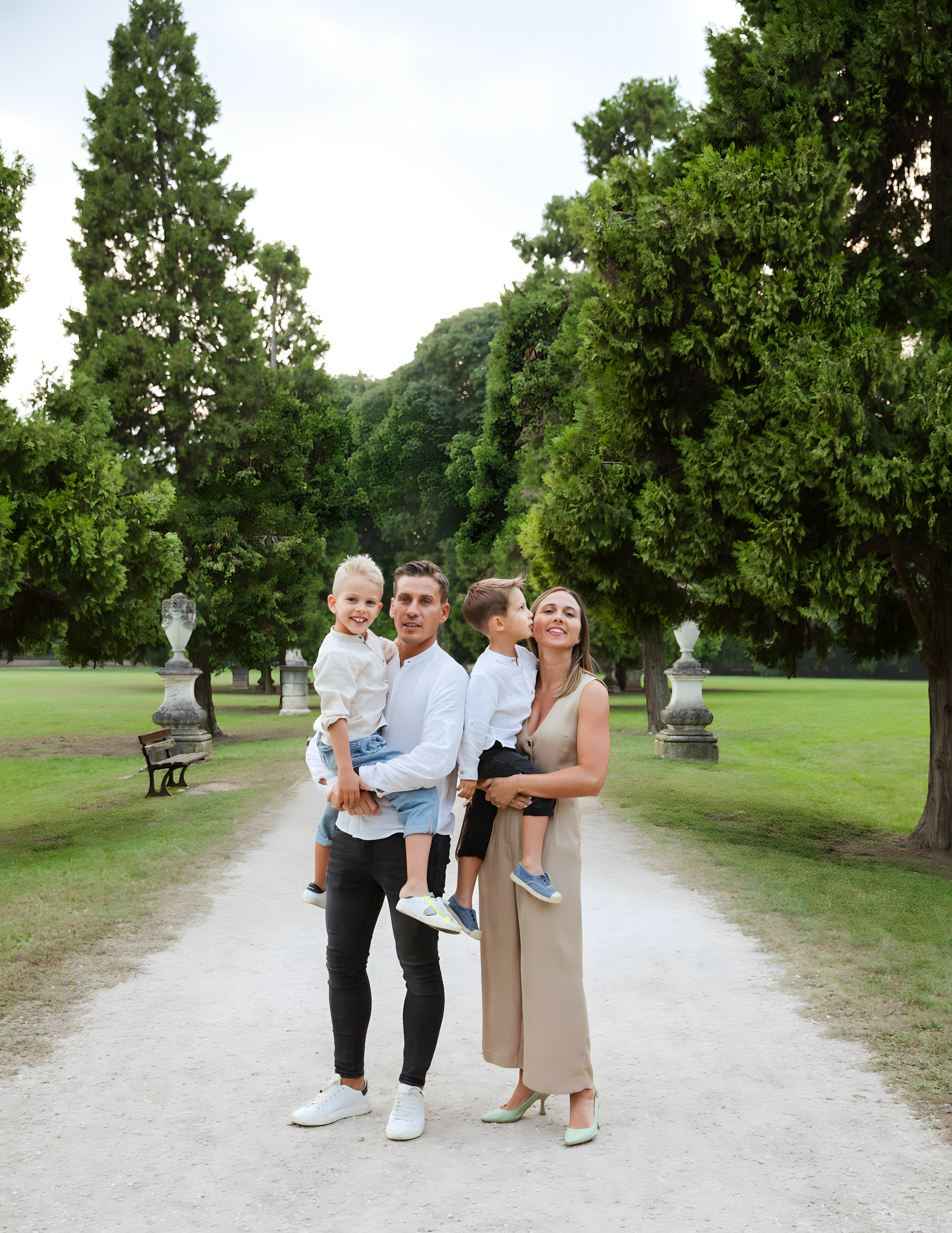 Maggie e la sua bellissima famiglia. Luci e Capricci Photography