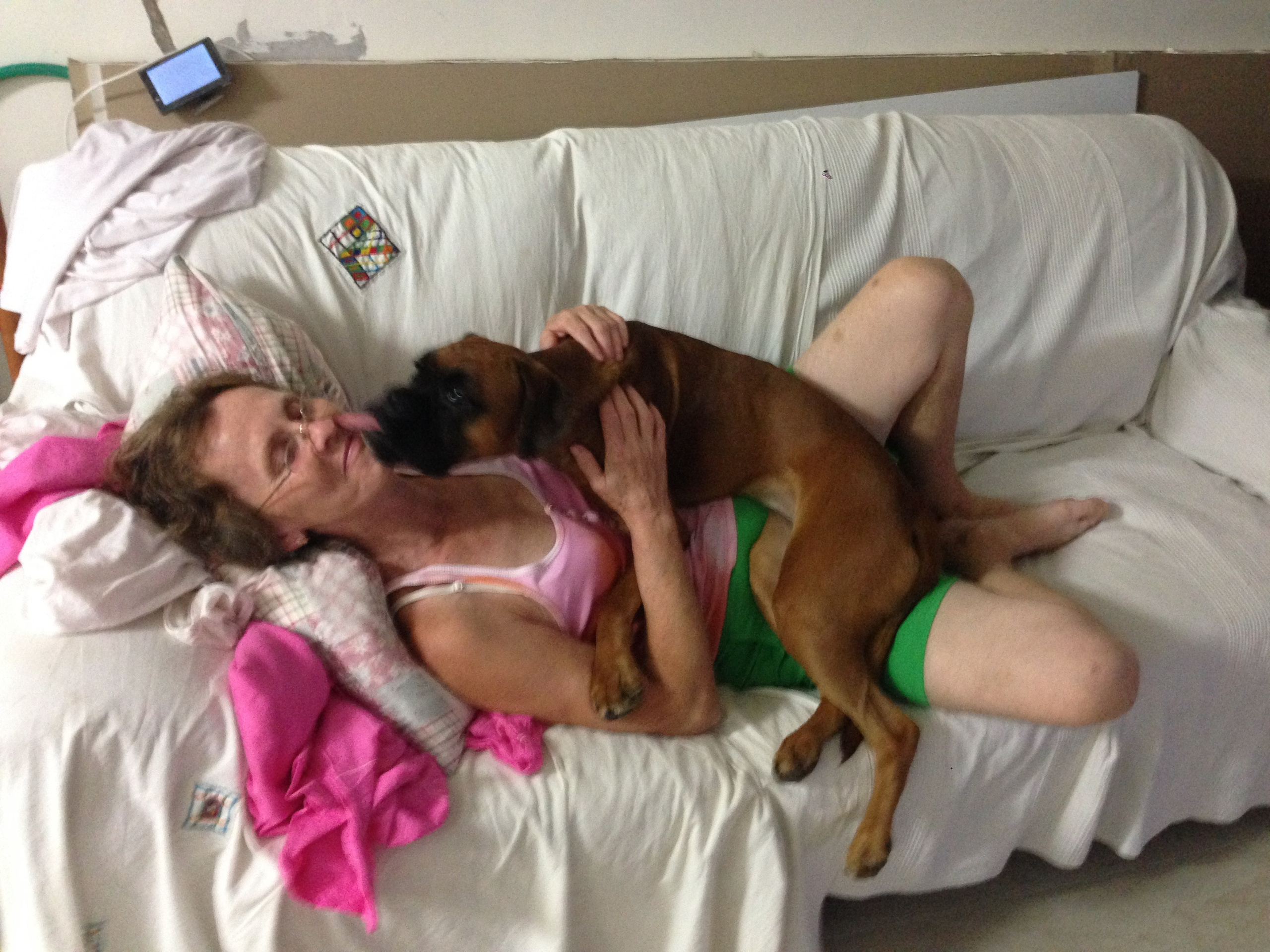 My ״Star״ Boxer Dog