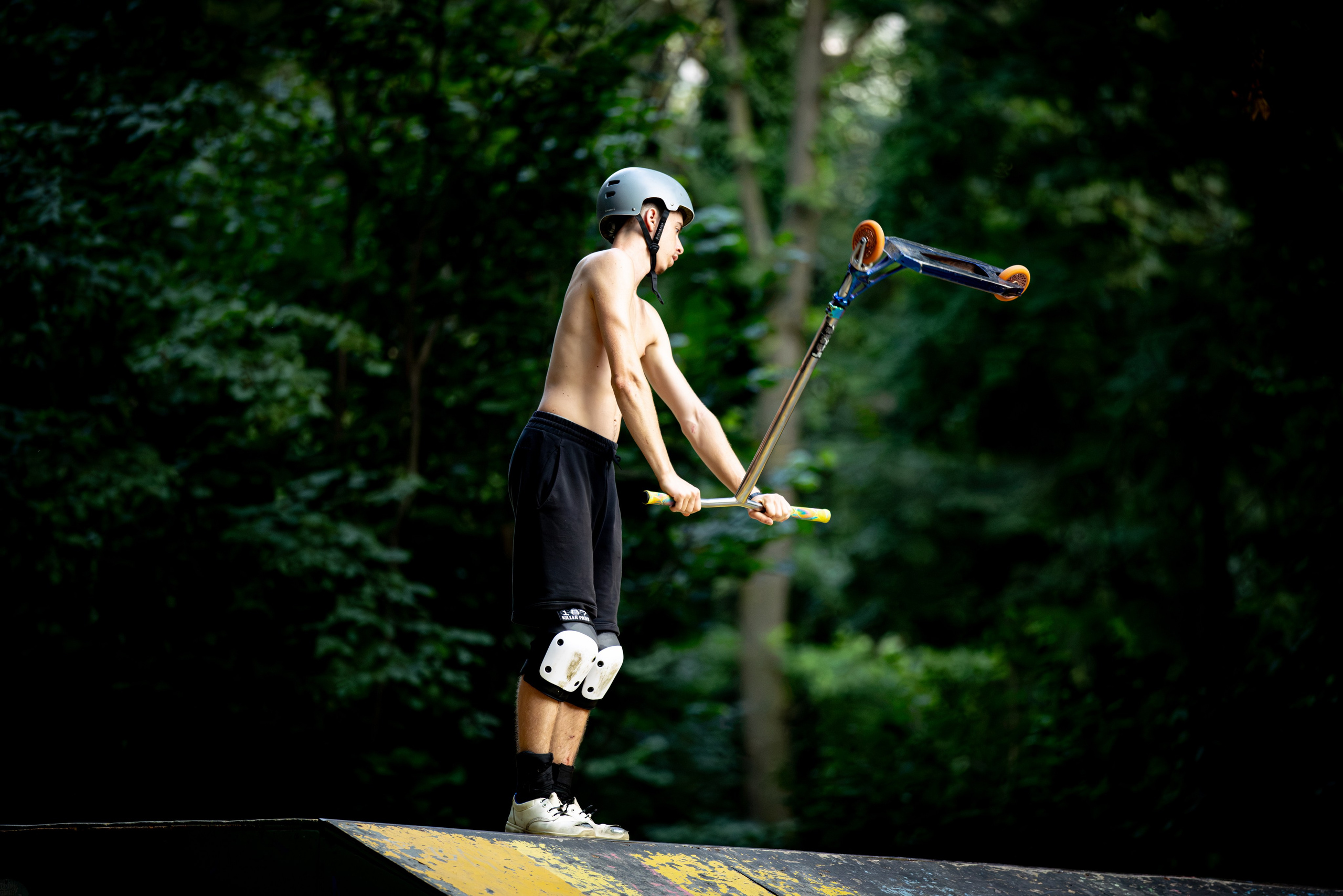 Junior Scooter Jam — Eveniment sportiv pentru copii. Cadre de catifea