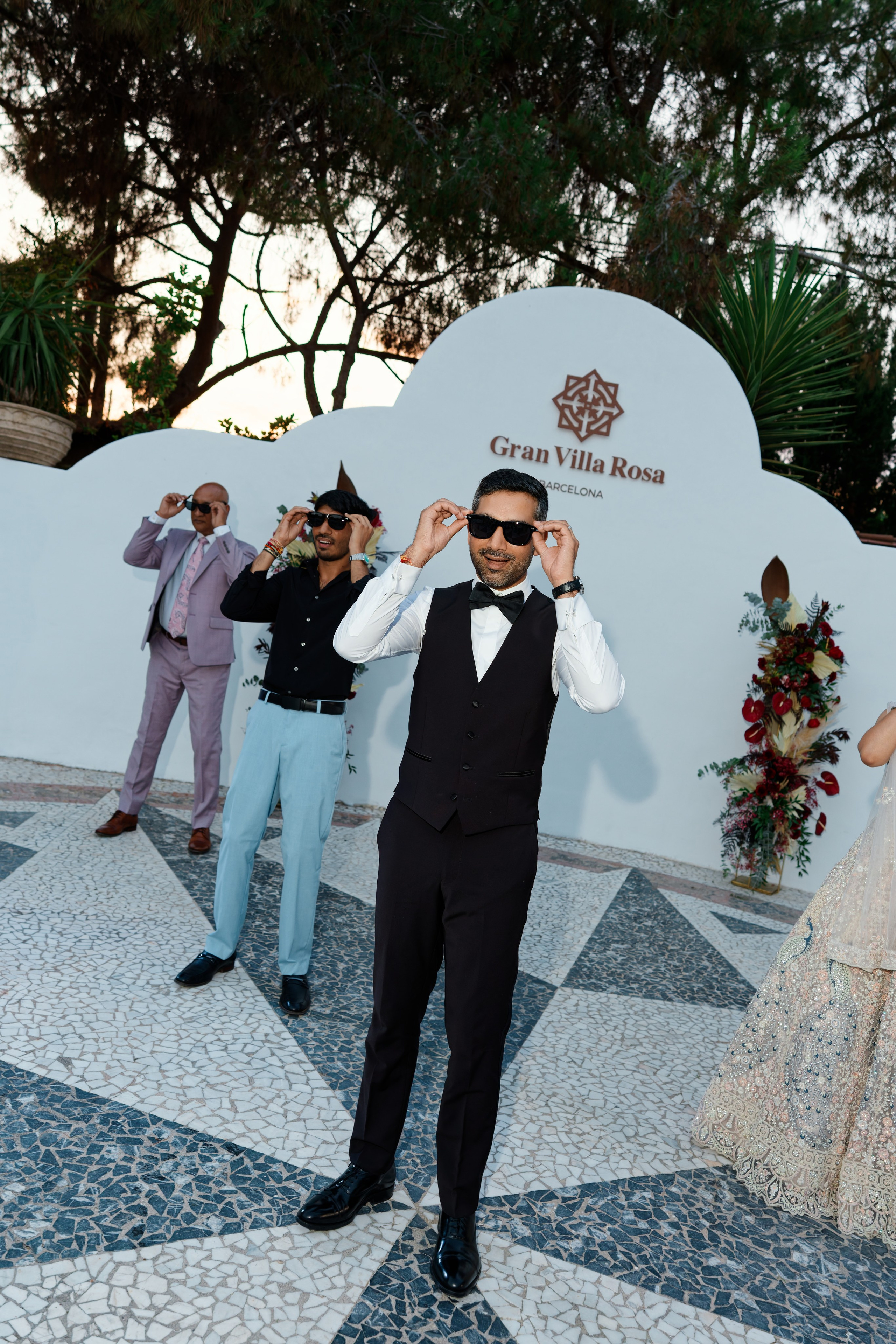 Indian wedding at Gran Villa Rosa, Barcelona