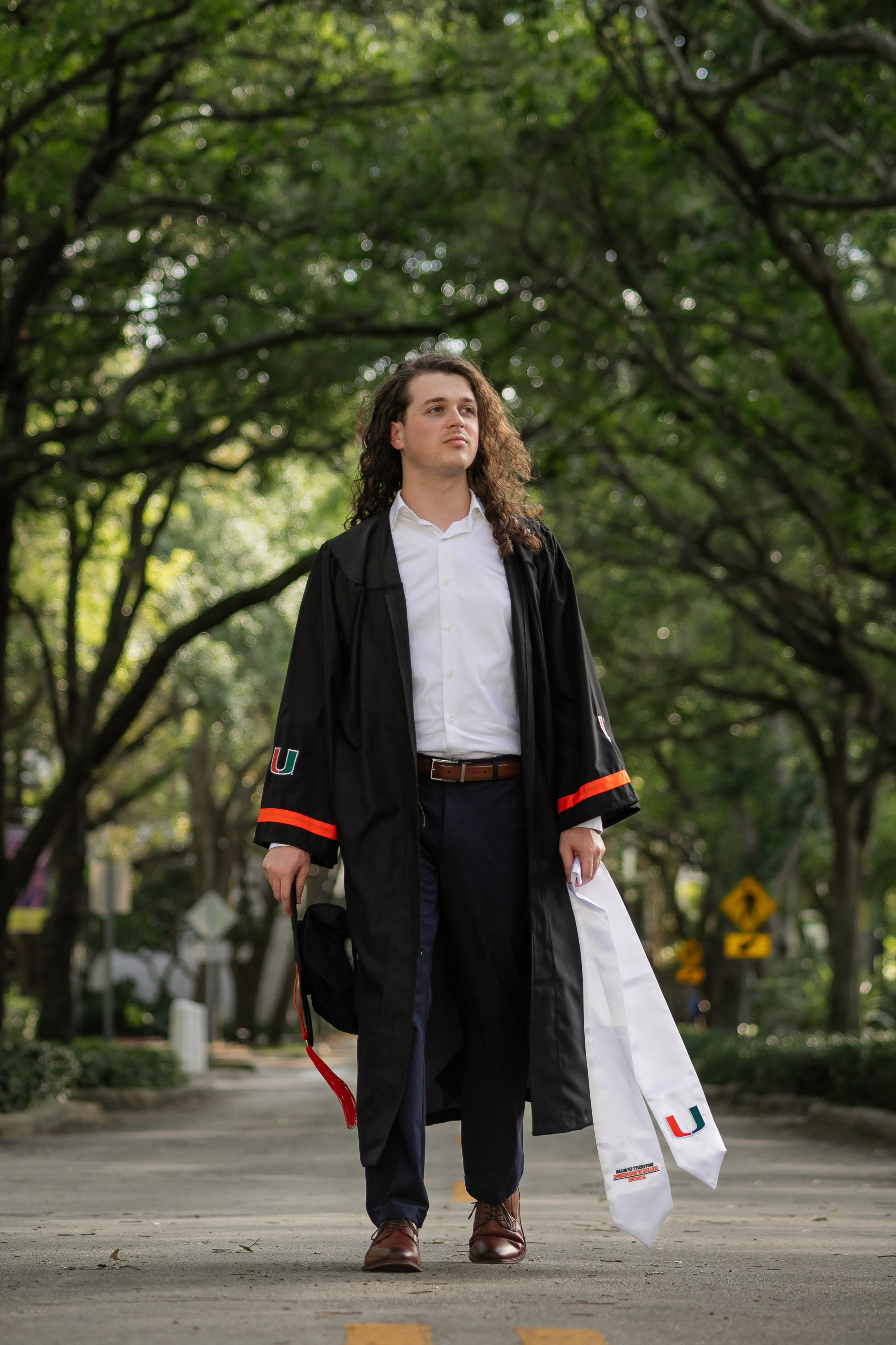 10 Spots For Graduation Photos At University of Miami. Portrait and graduation photographer Marina Simanava