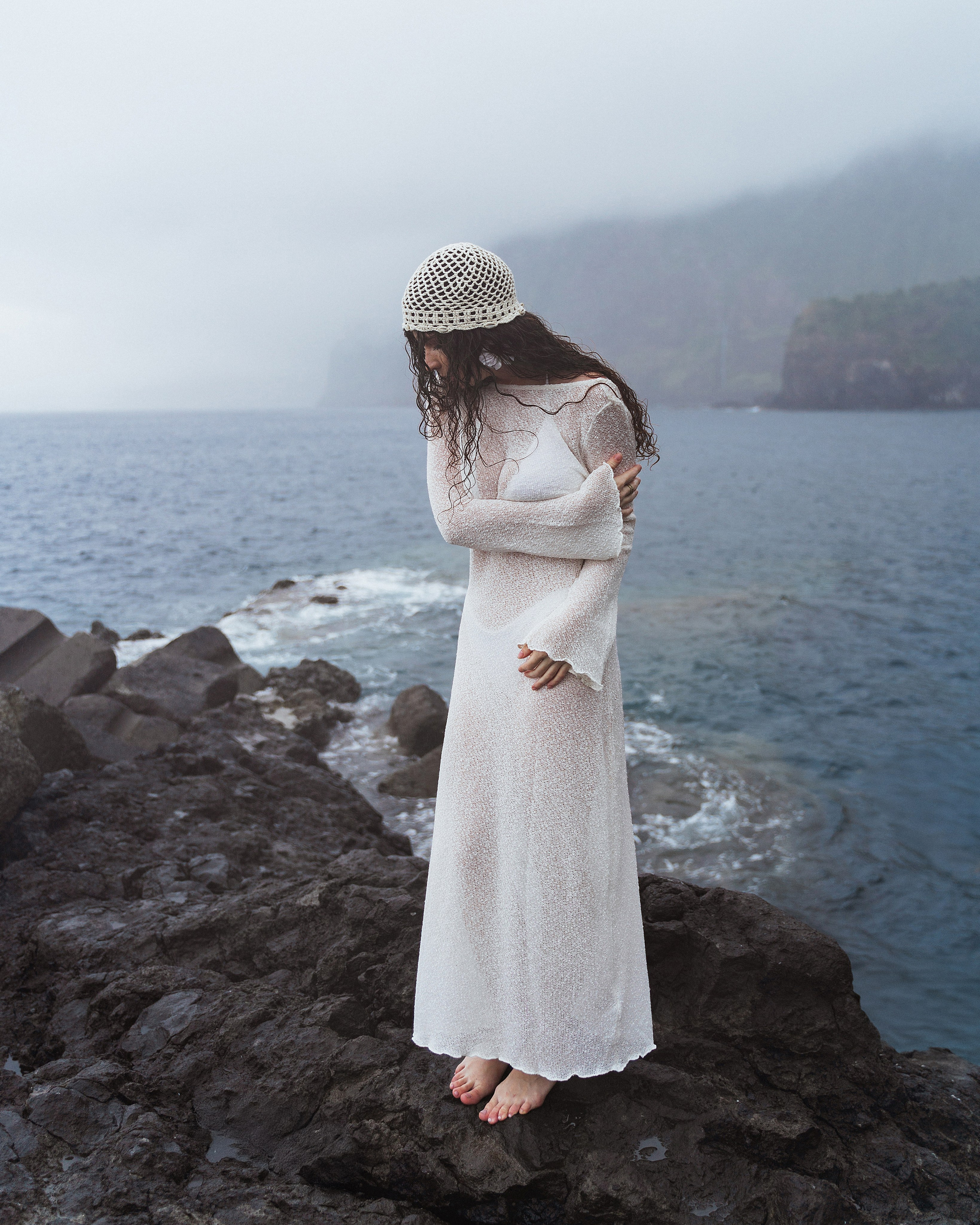 Misty Beach Portraits with Anita at Seixal | Madeira Photographer. Your photographer in Madeira
