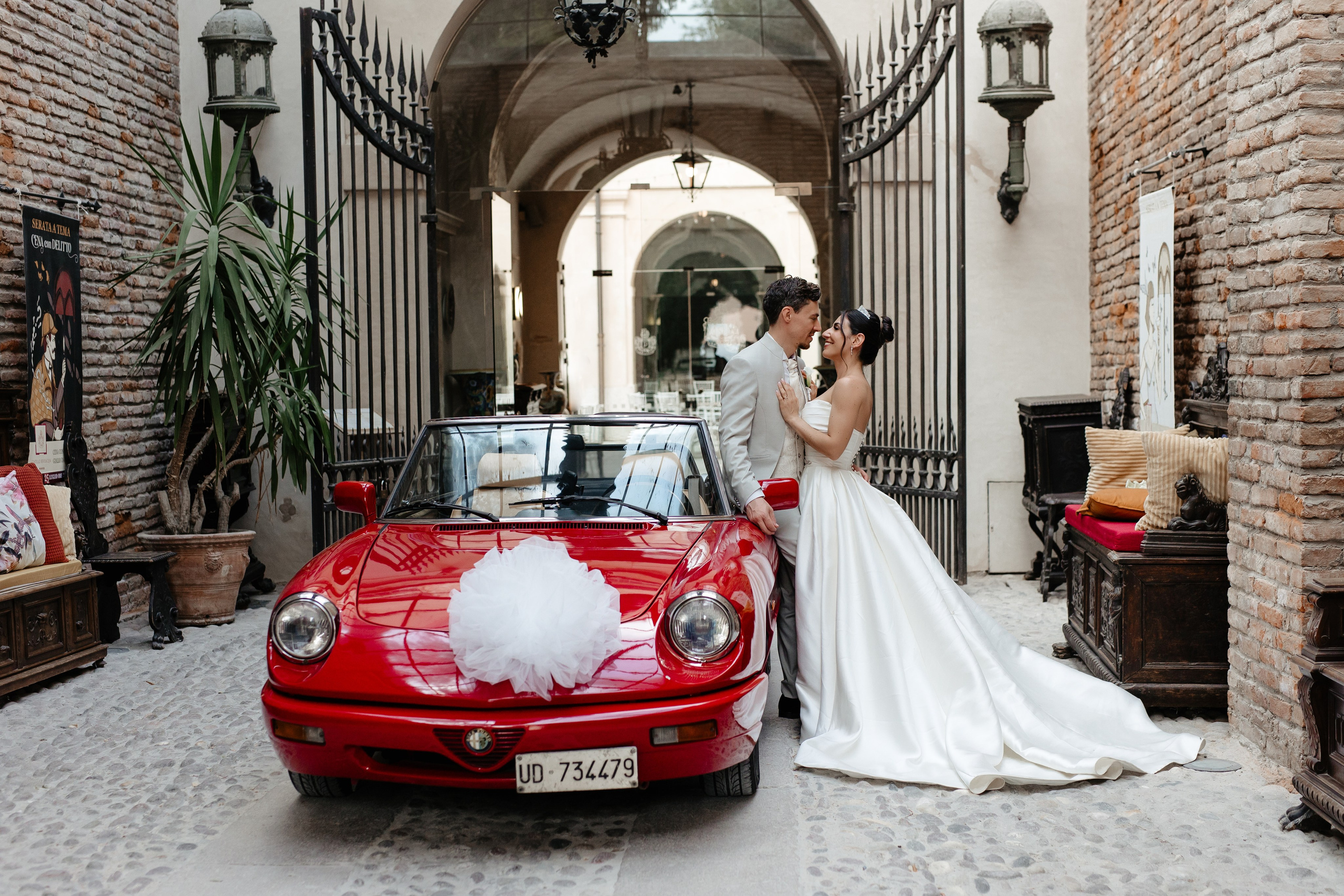 Enrico & Gislaine, Location: Castel Bevilacqua