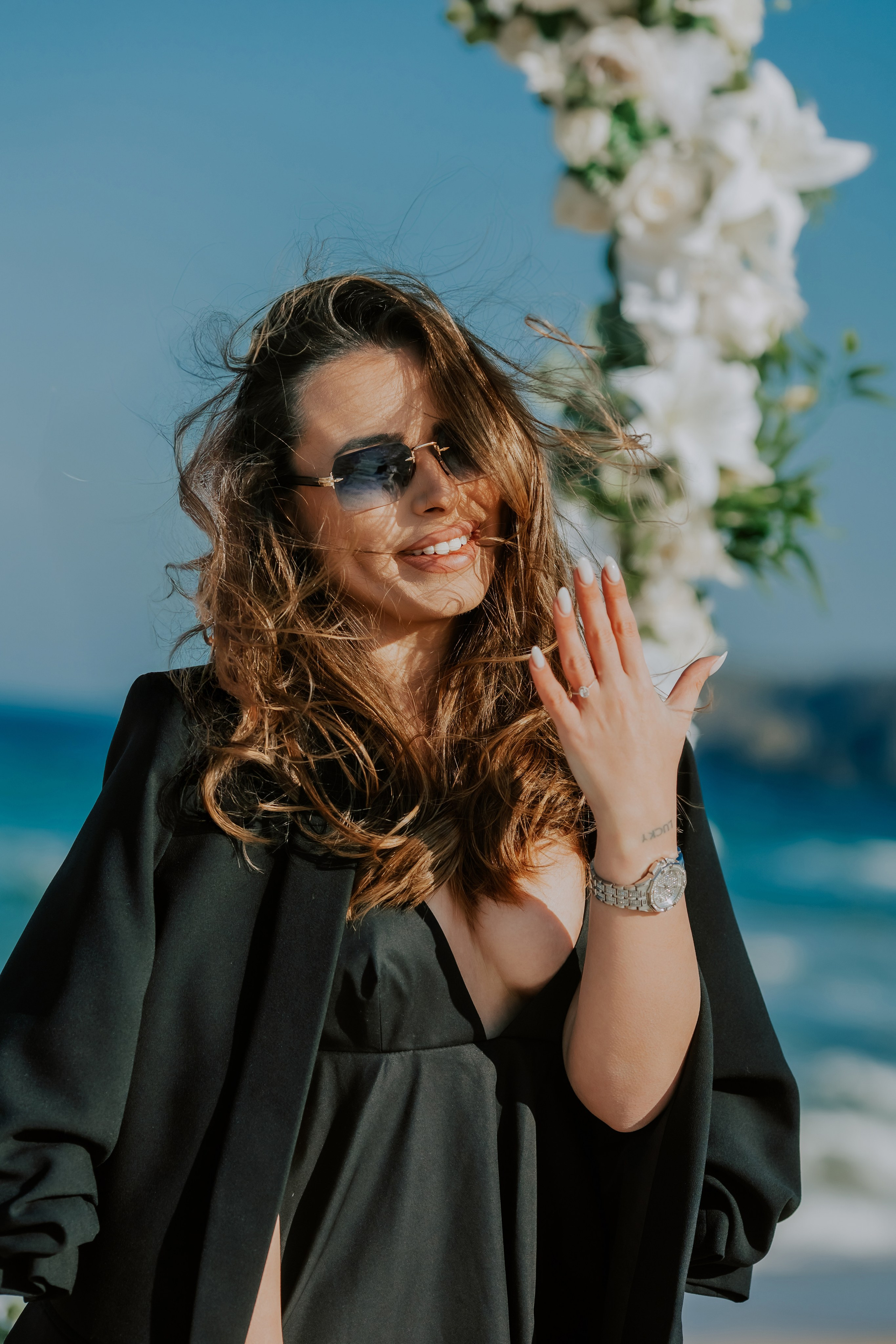 Годеж на плажа. Фотограф Ирина Йотова