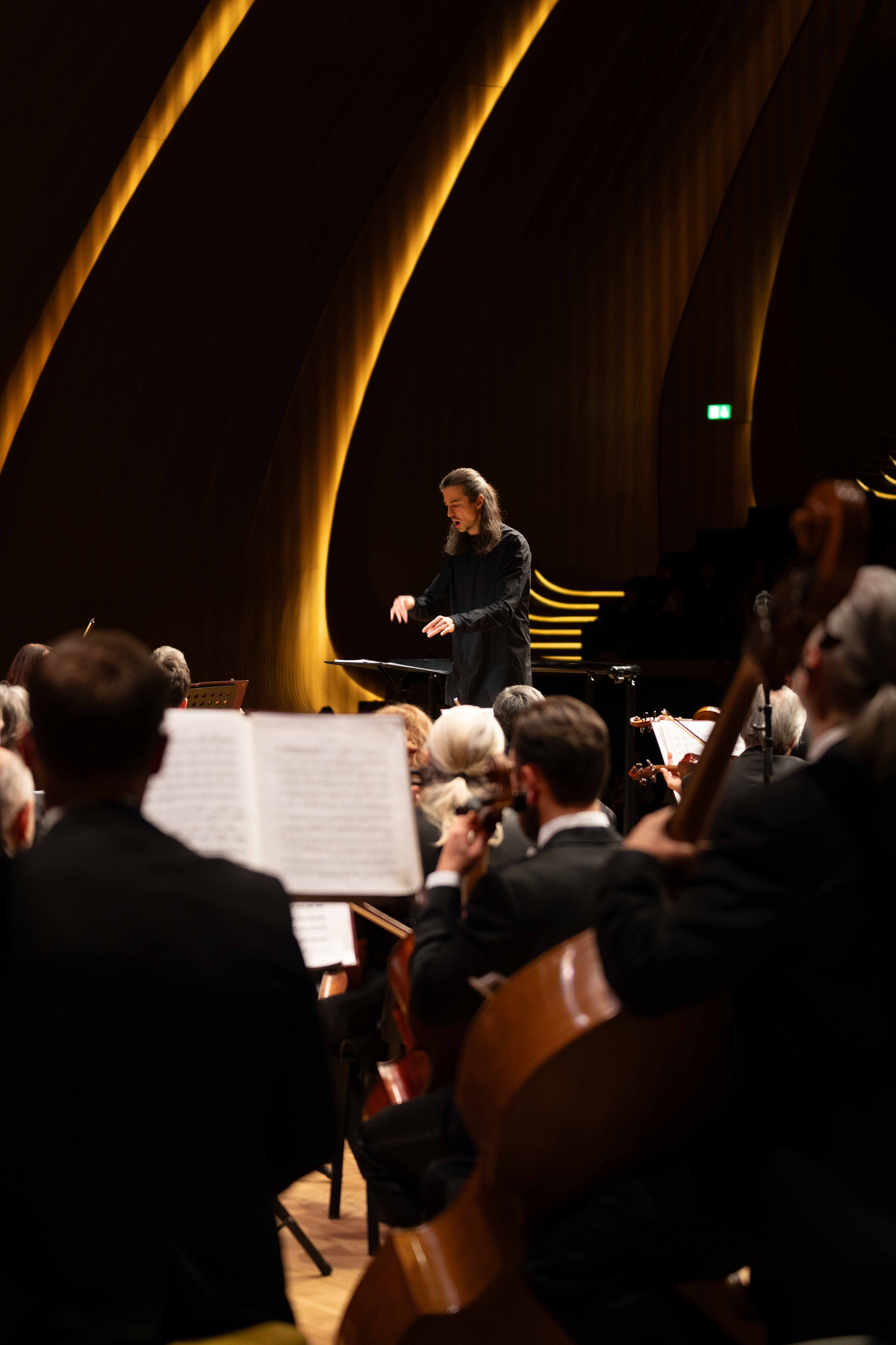 The Tchaikovsky Academic Grand Symphony Orchestra in Baku. Wedding&Event photographer Ismail Rzayev in Baku