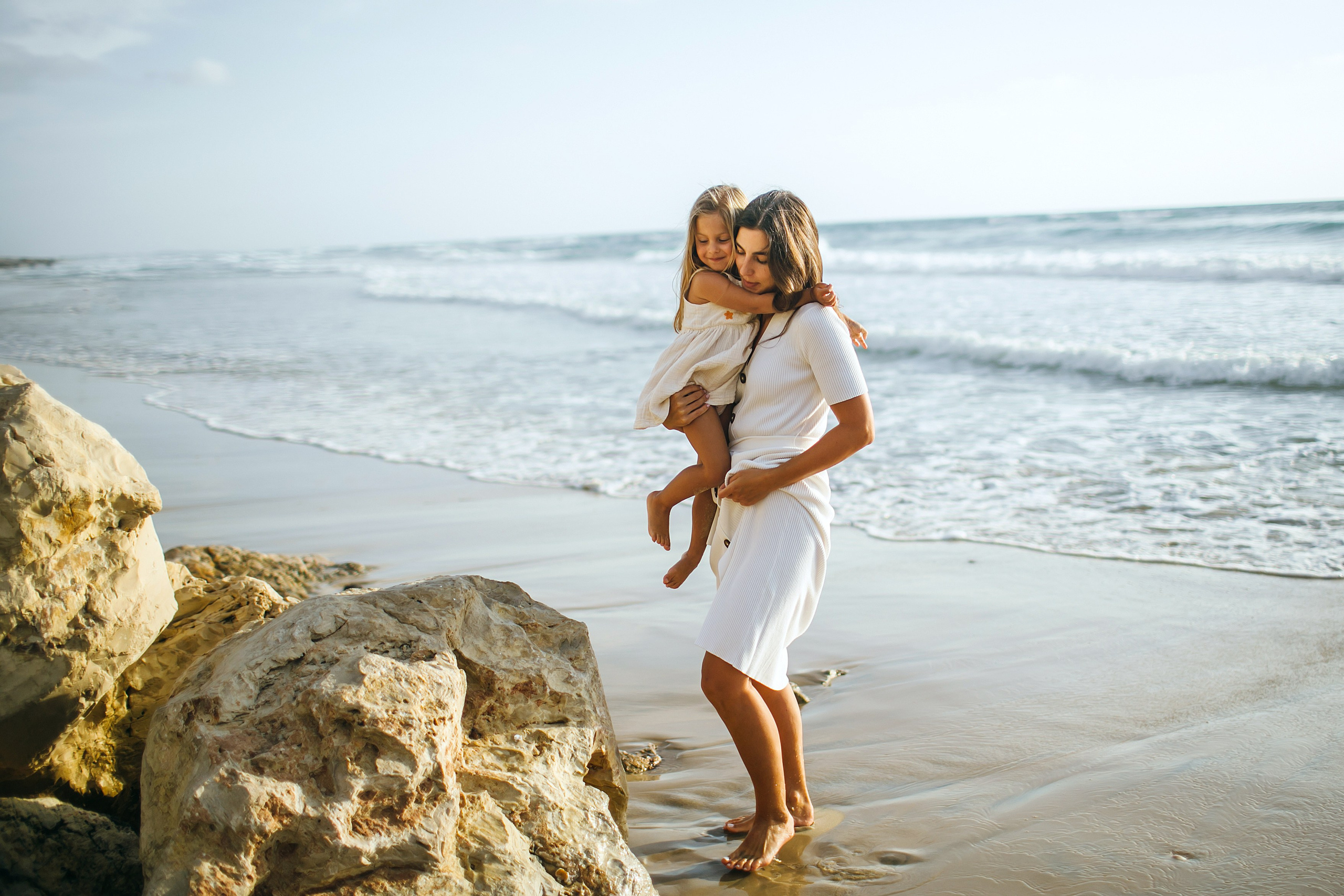 Bat Yam beach. Family photographer in Israel